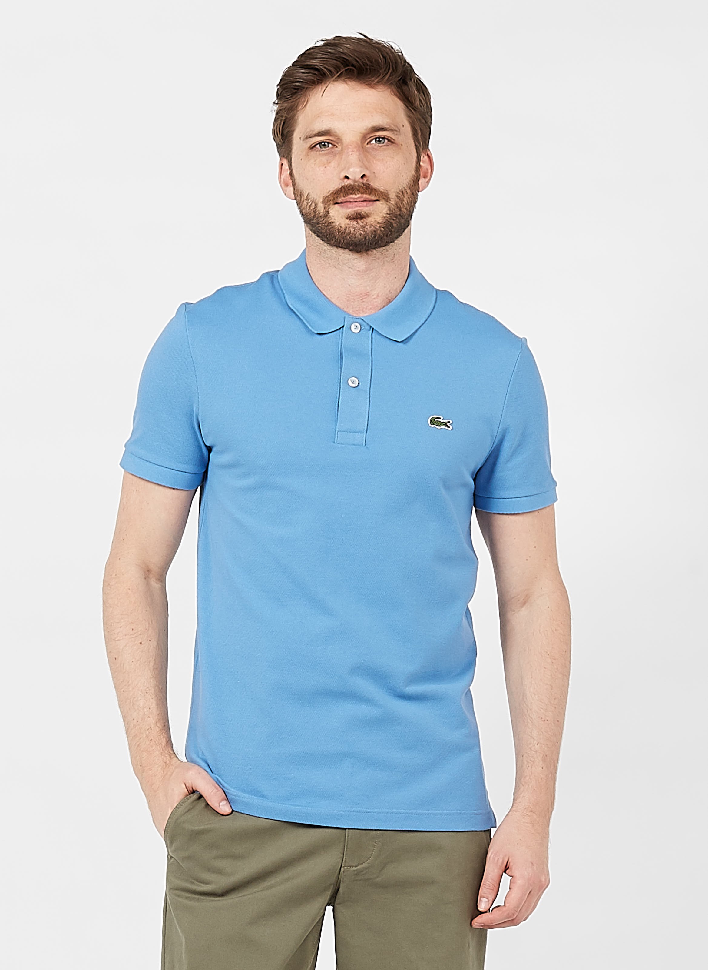 lacoste polo slim