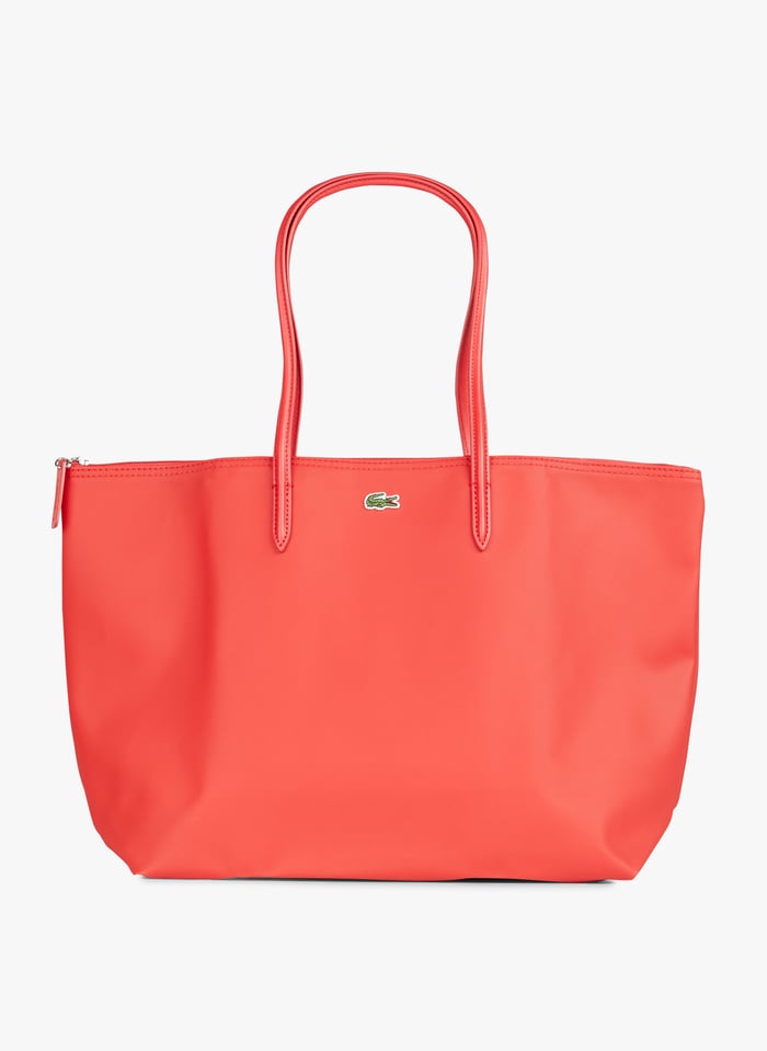 Shopping Bag In Tela Impermeabile Marine Iberis Lacoste Donna