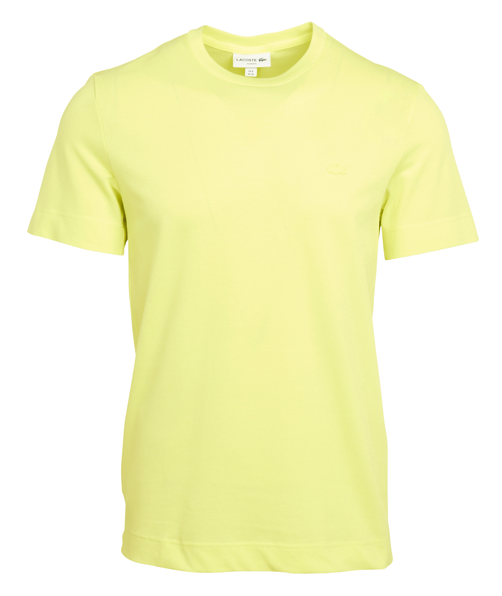 T-shirt Scollo Tondo Slim Fit In Misto Cotone Limeira Lacoste - Uomo |  Place des Tendances