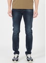 LE TEMPS DES CERISES BLUE / BLACK Jeans stone-washed