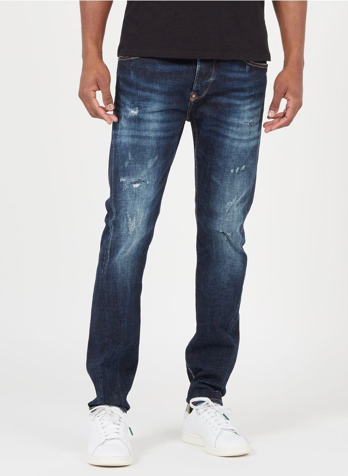 LE TEMPS DES CERISES Jeans slim tapered fit Blu