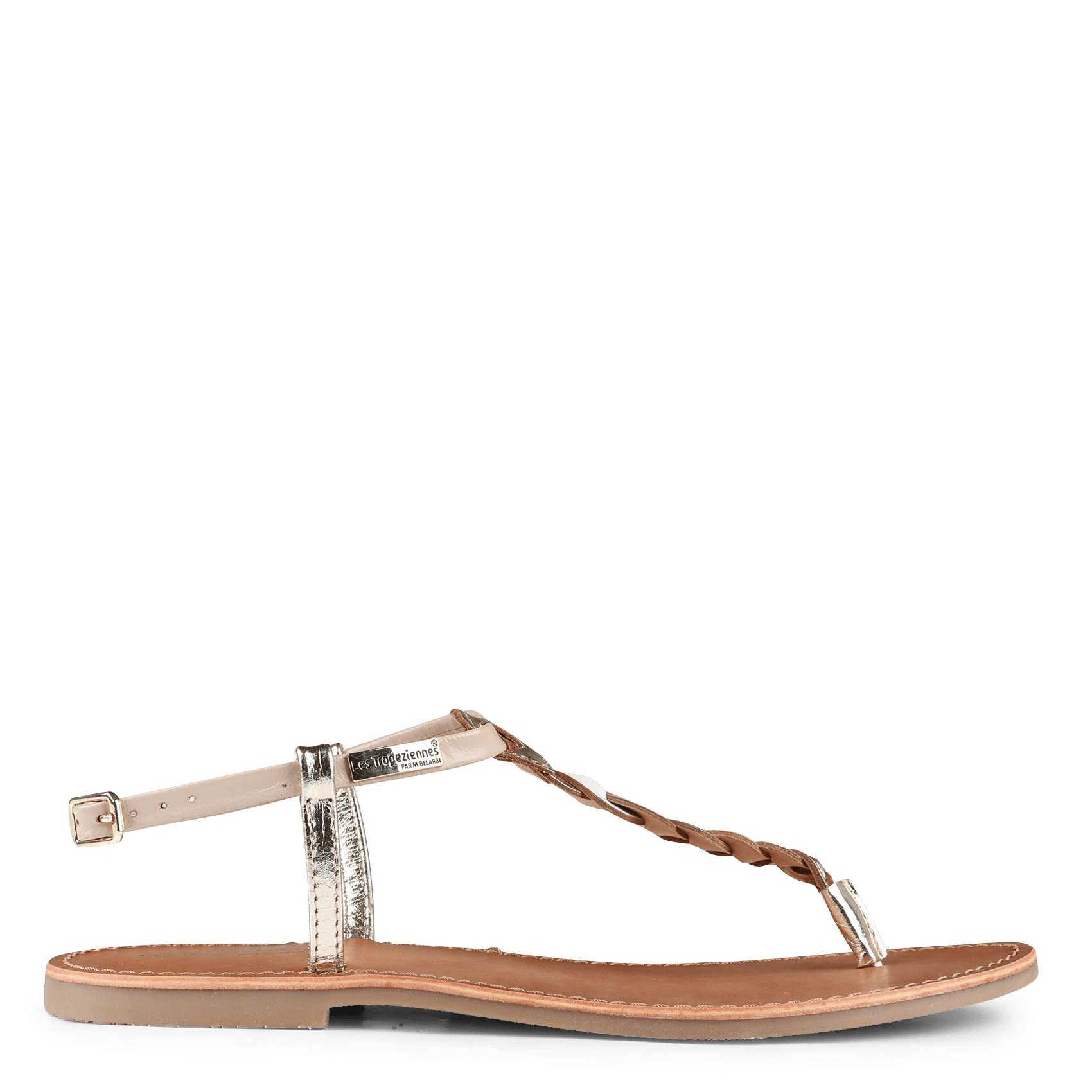 Sandali In Pelle Nude/or Les Tropeziennes - Donna | Place des Tendances