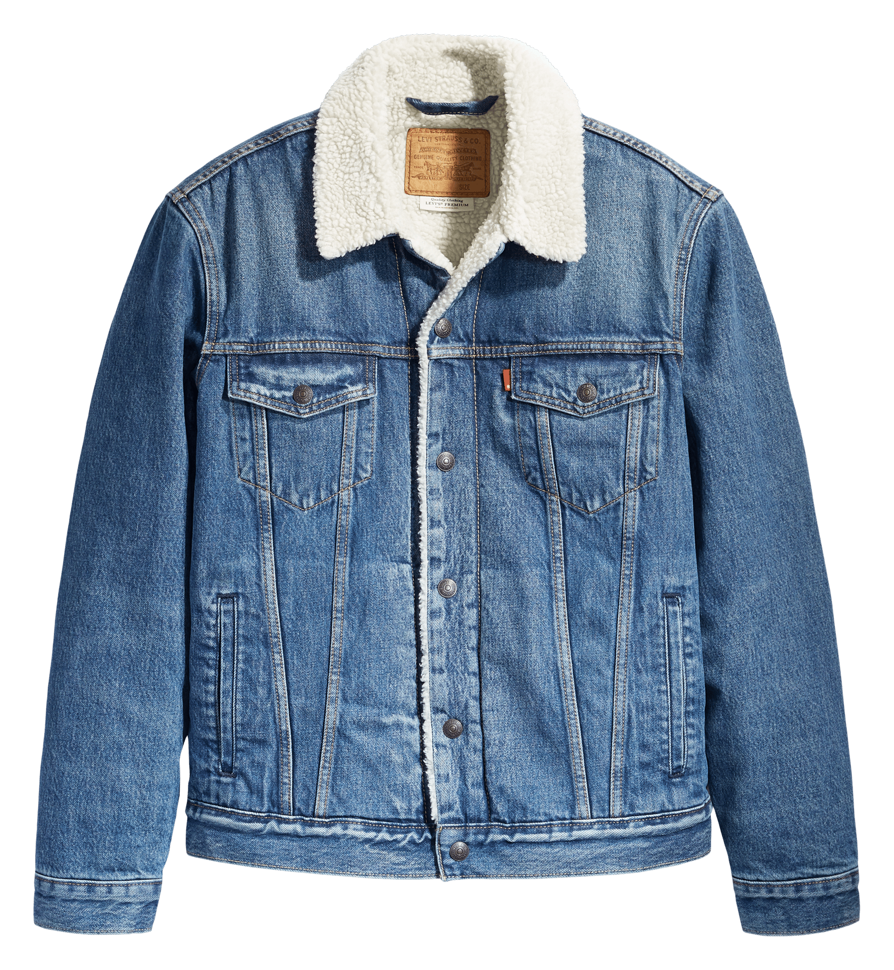 giacca levis con pelo