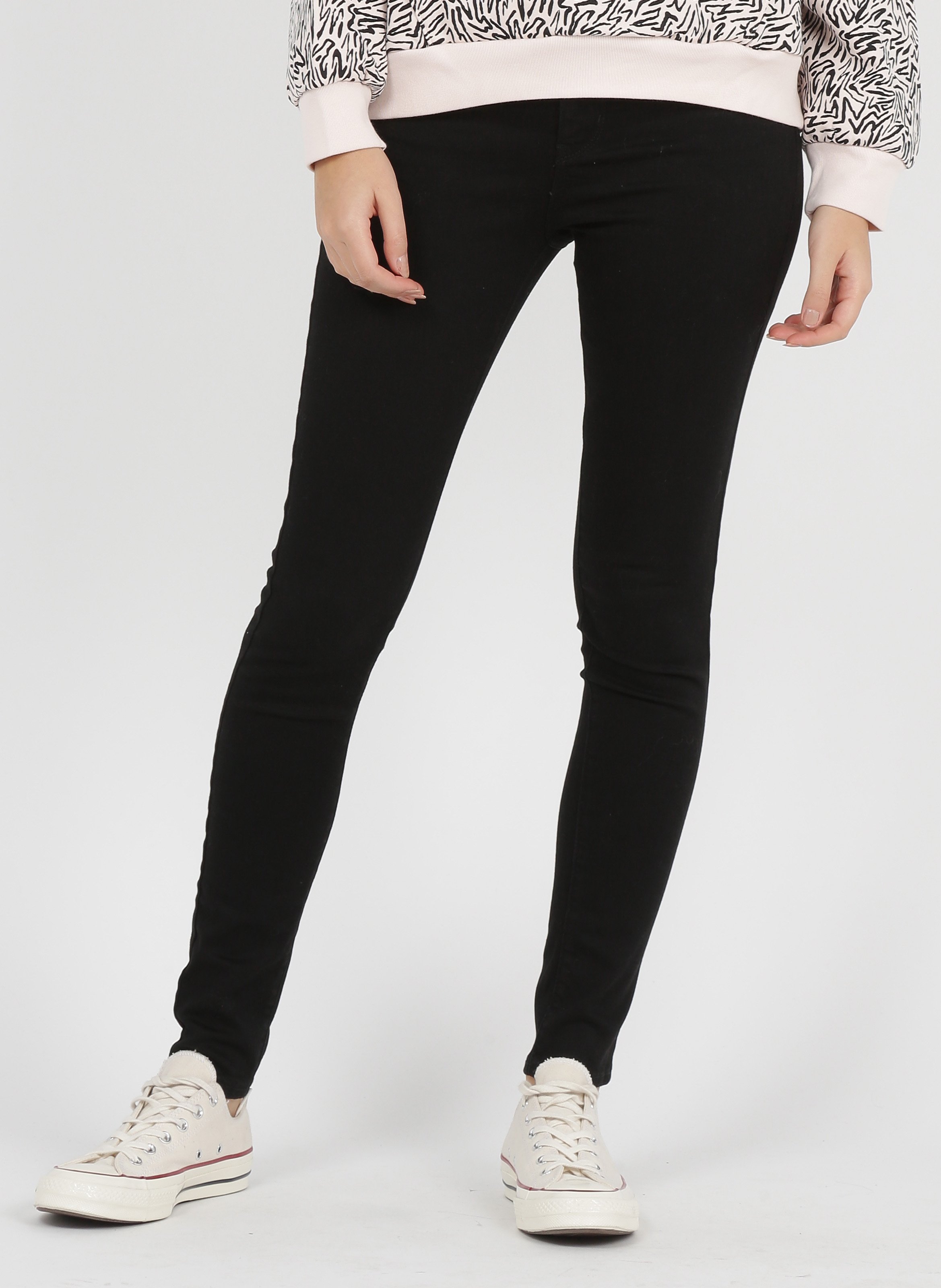 Jeans 720 A Vita Alta Super Skinny Black Galaxy Levi's - Donna | Place des  Tendances