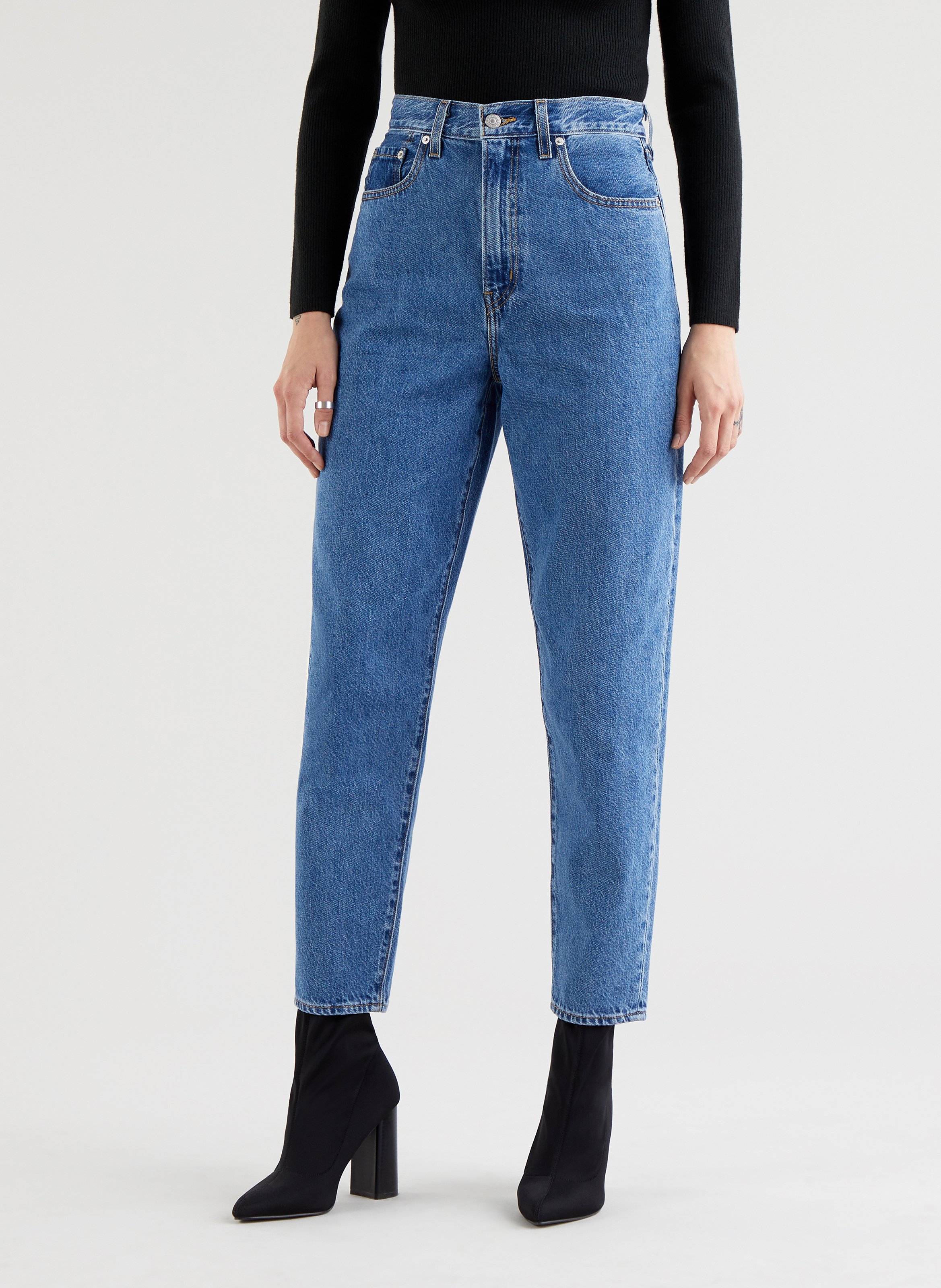 levis pantaloni vita alta