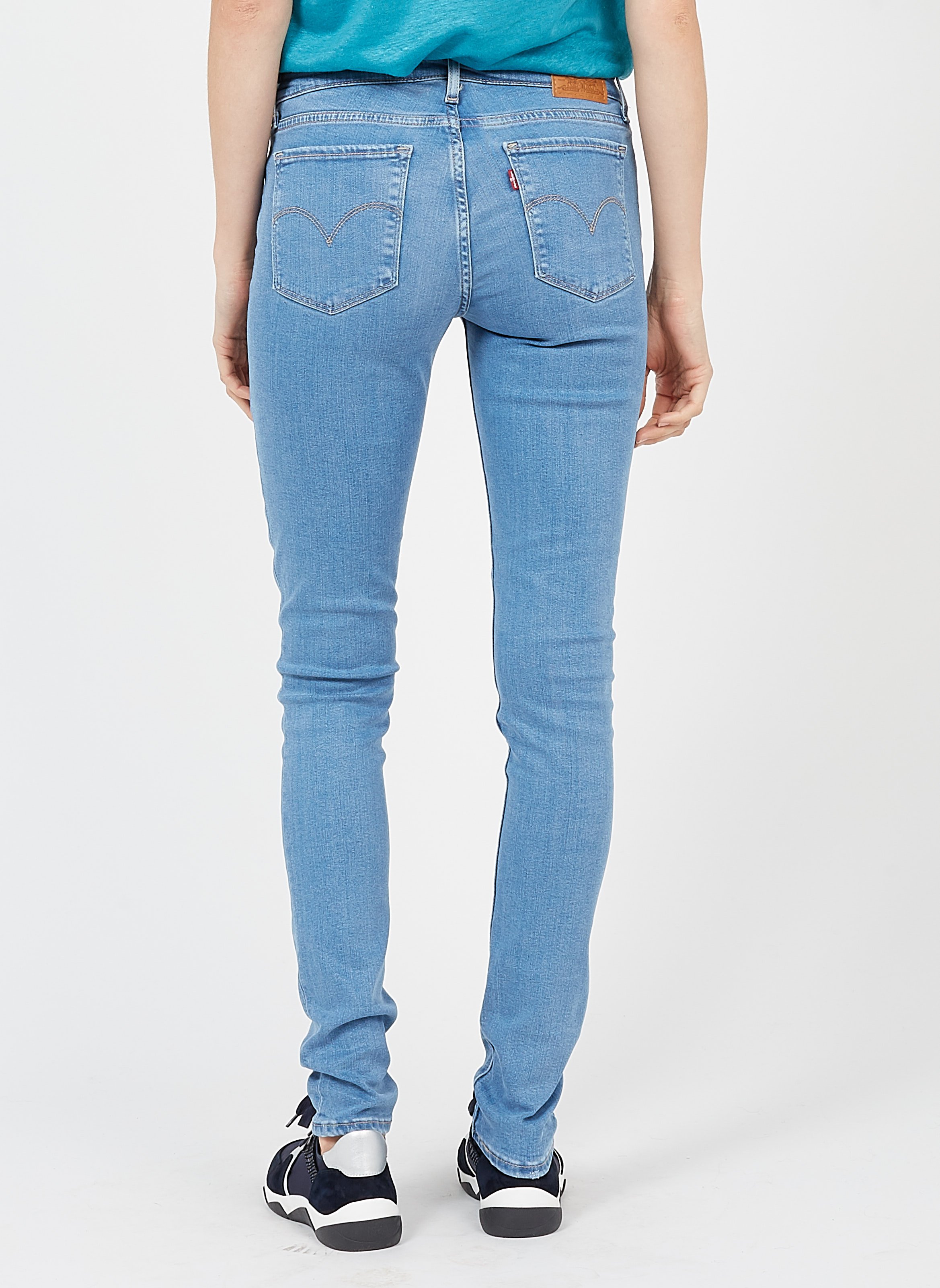 Jeans Skinny A Vita Bassa Indigo Clair Levi's - Donna | Place des Tendances