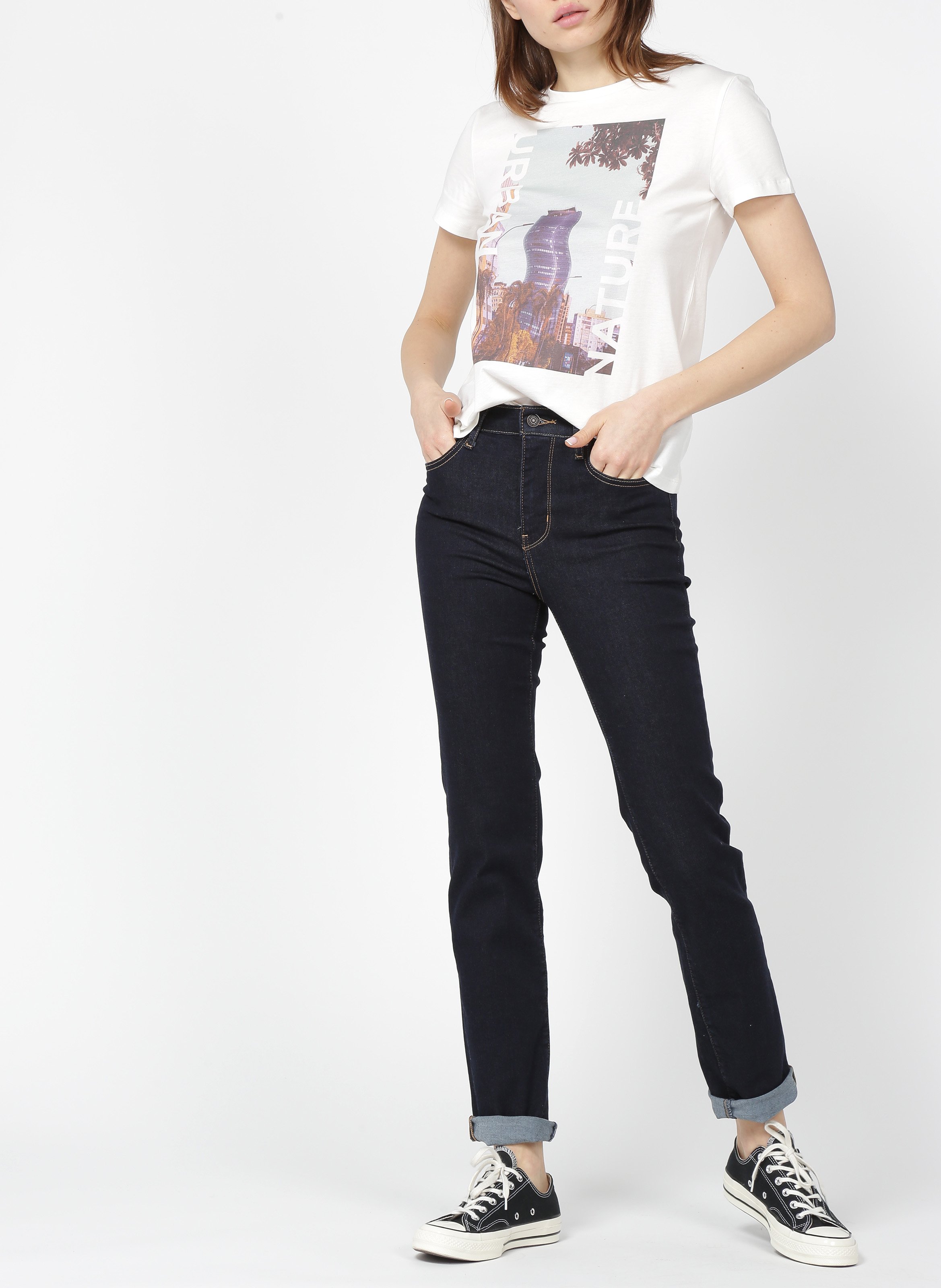 jeans vita alta levi's