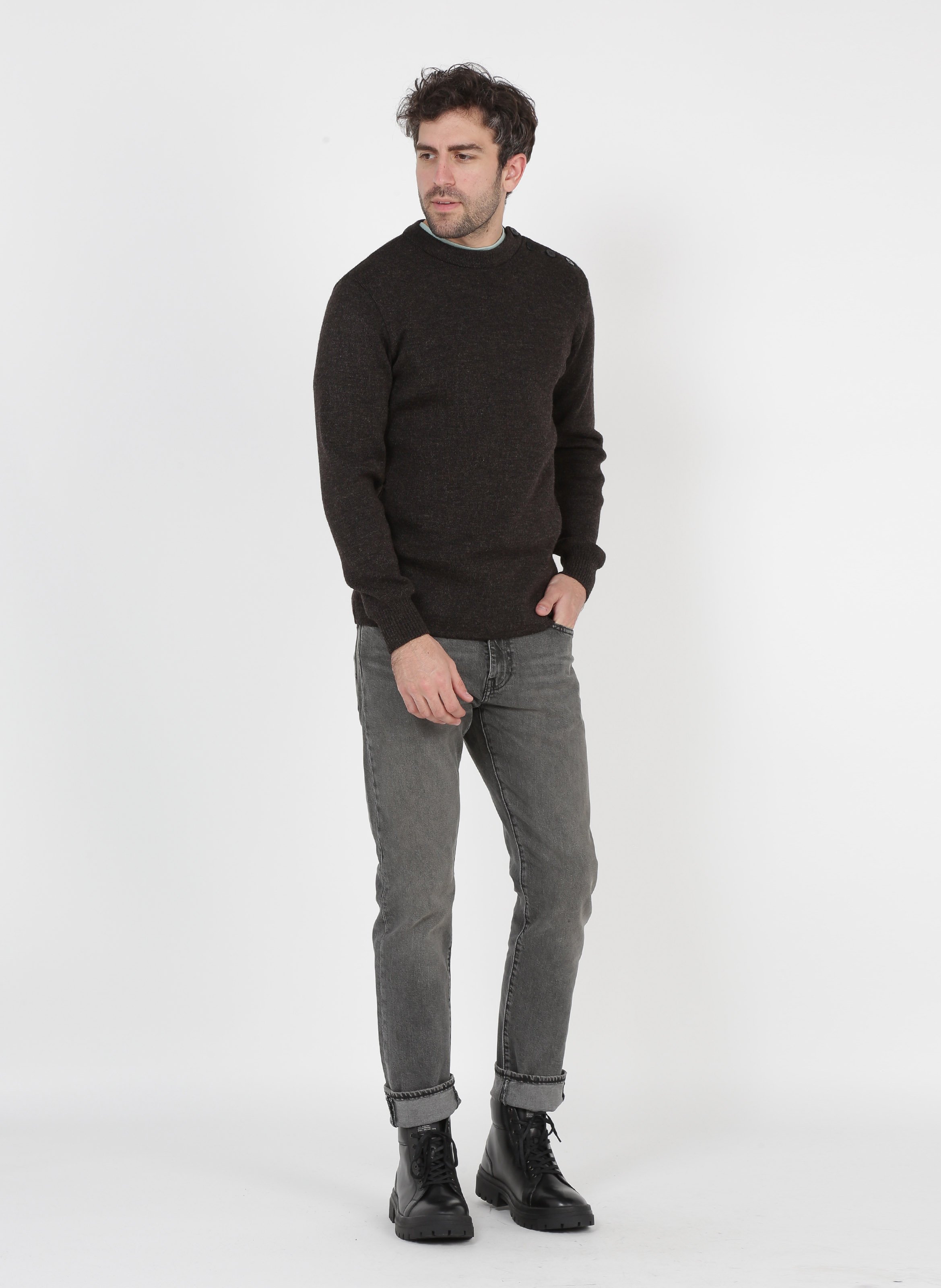 Jeans Dritti Gris Levi's - Uomo | Place des Tendances
