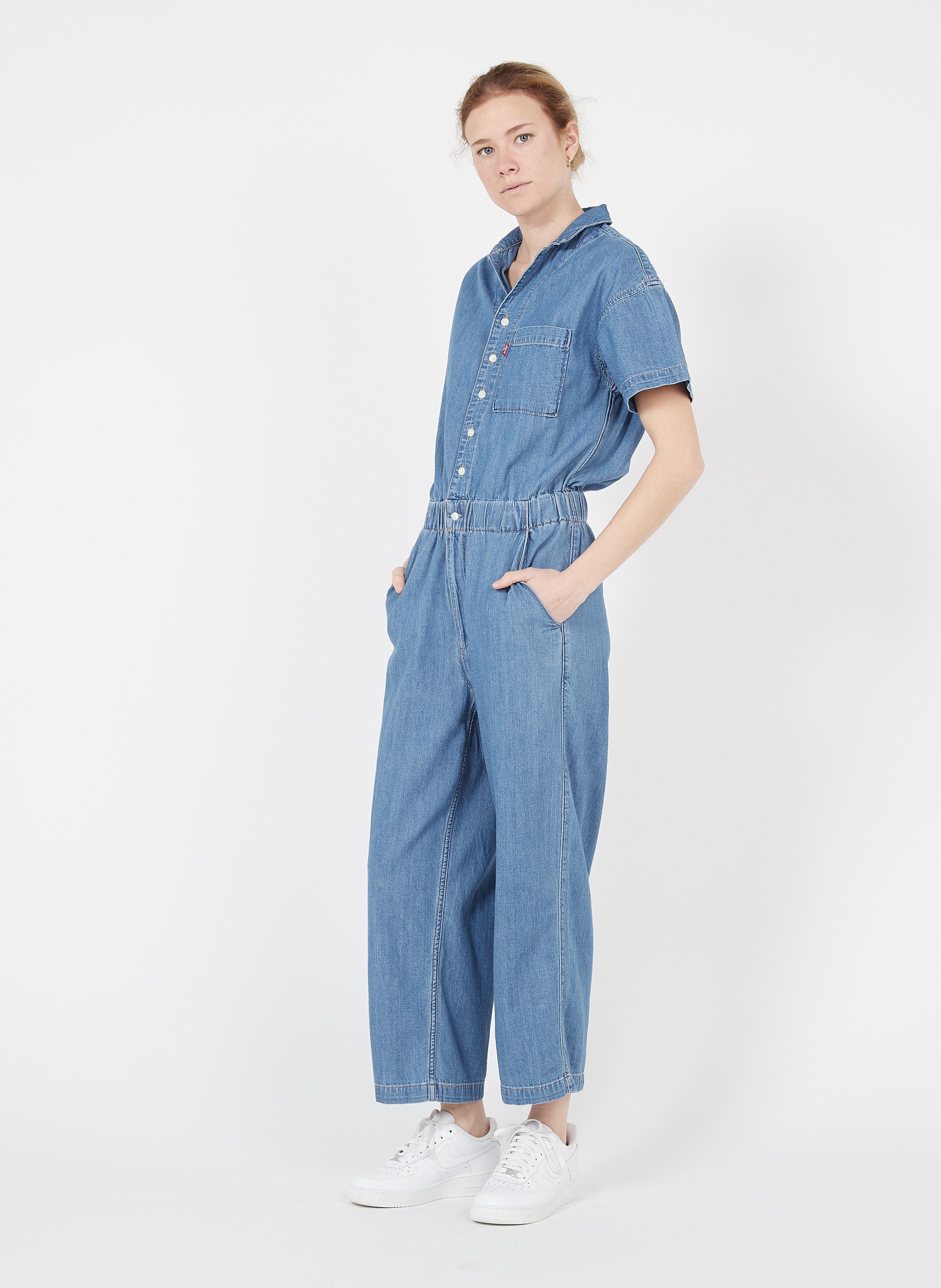 Tuta In Jeans Bleu Levi's - Donna | Place des Tendances