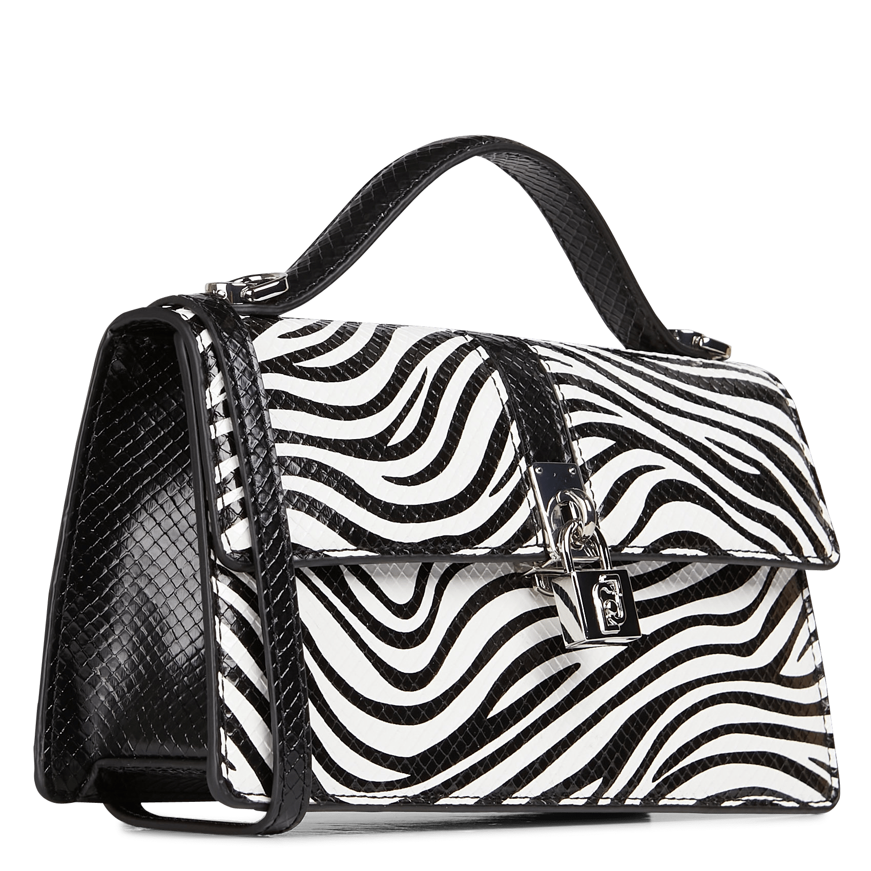 Borsa a mano Liu Jo da donna zebrata gialla e nera | Liviana Calzature