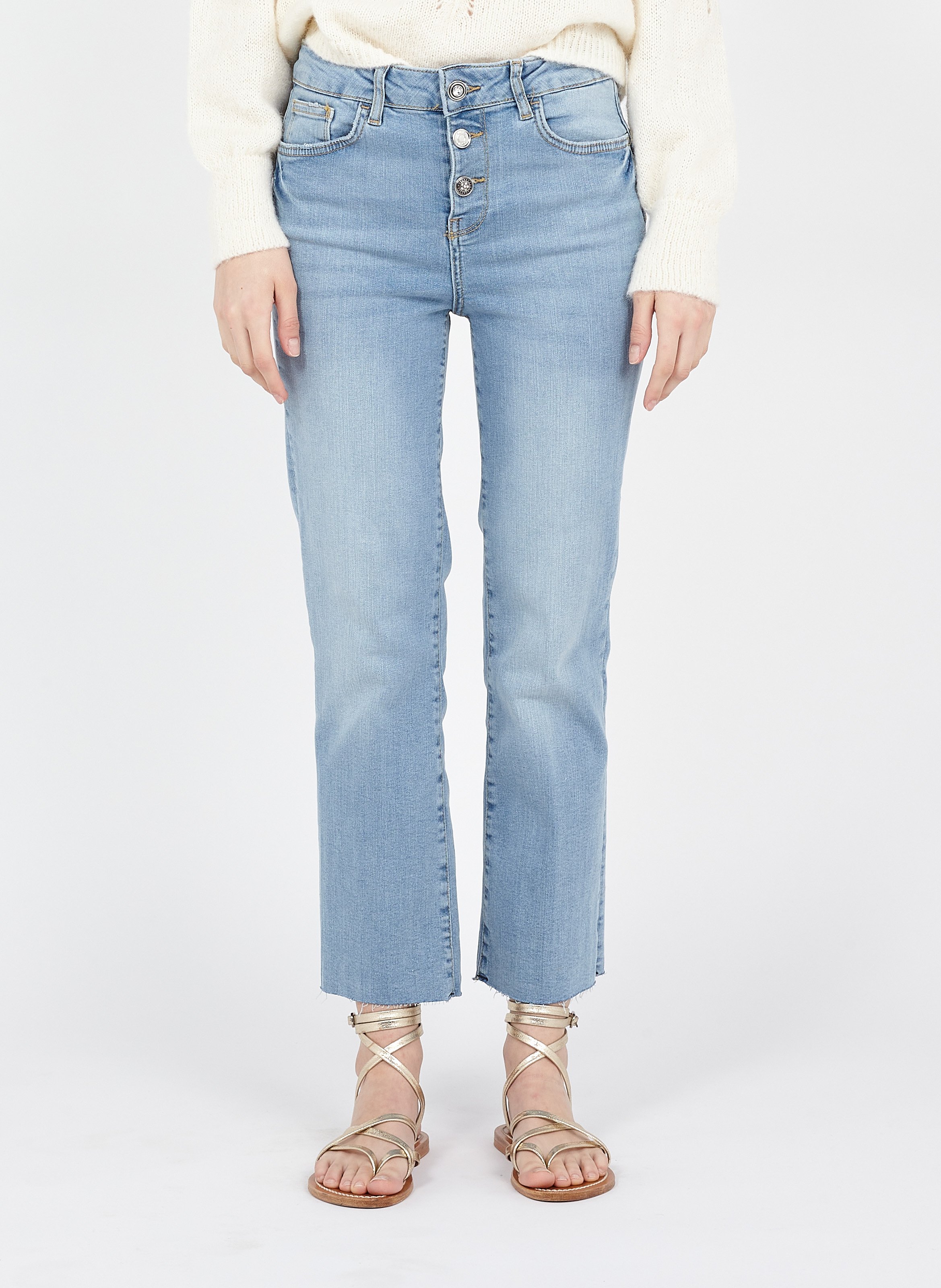 Jeans Slim In Cotone Den.blue Ssw Seducti Liu Jo - Donna | Place des  Tendances