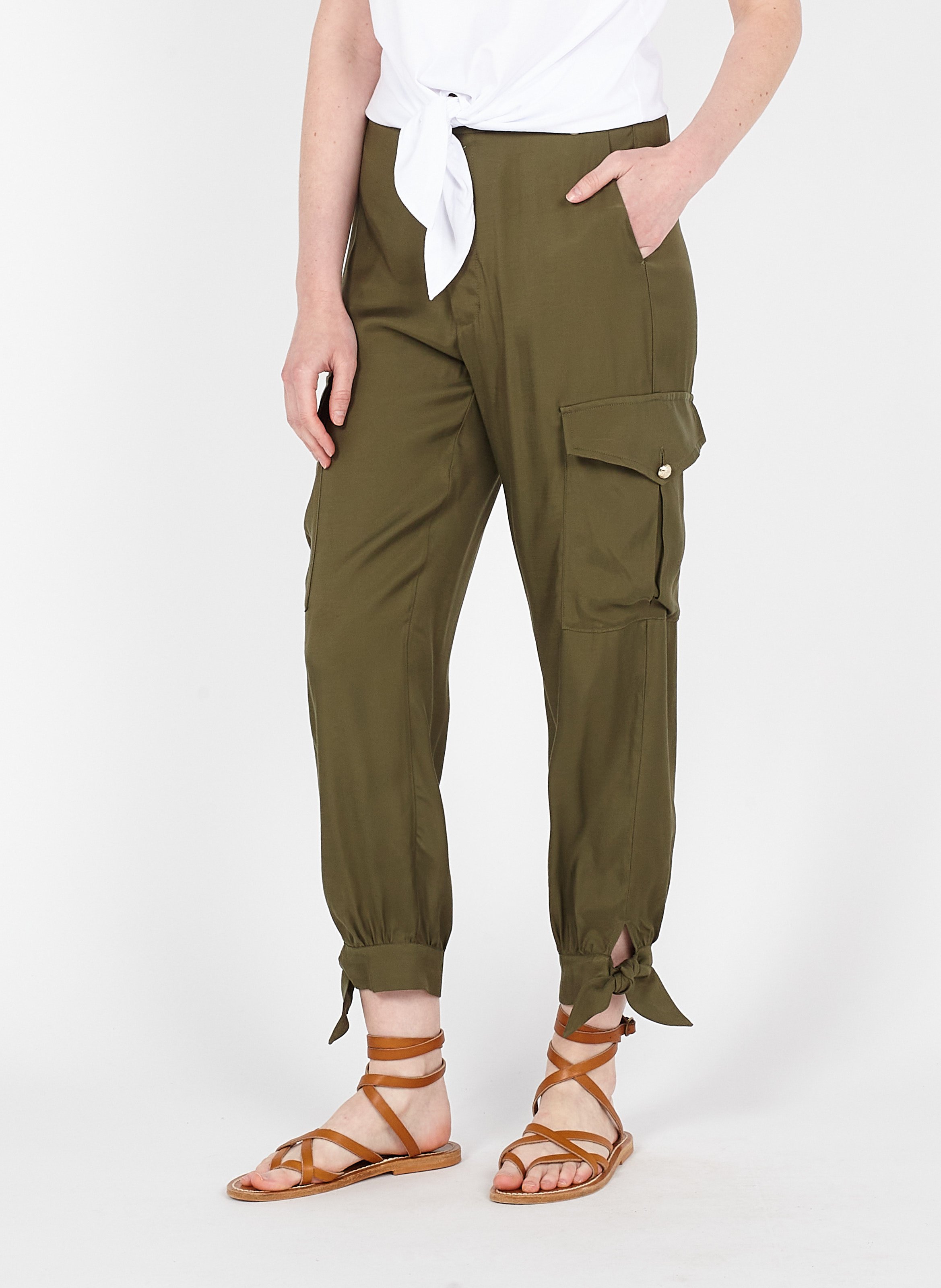 Pantalone cargo LIU-JO in cotone