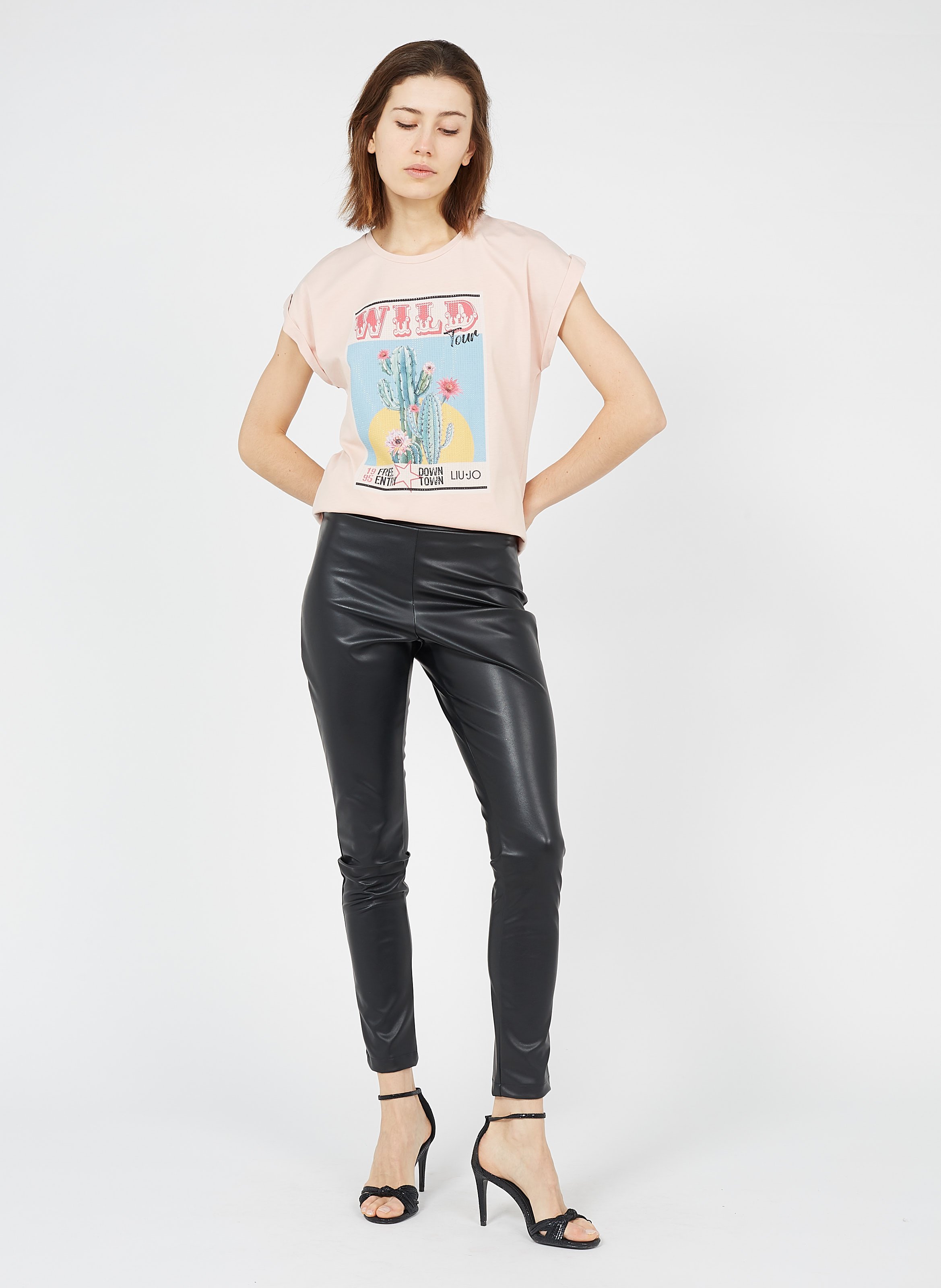 Pantaloni Skinny A Vita Alta Cerati Black Liu Jo - Donna | Place des  Tendances