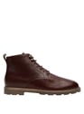 M. MOUSTACHE Cuir pull up graine marron Marrone