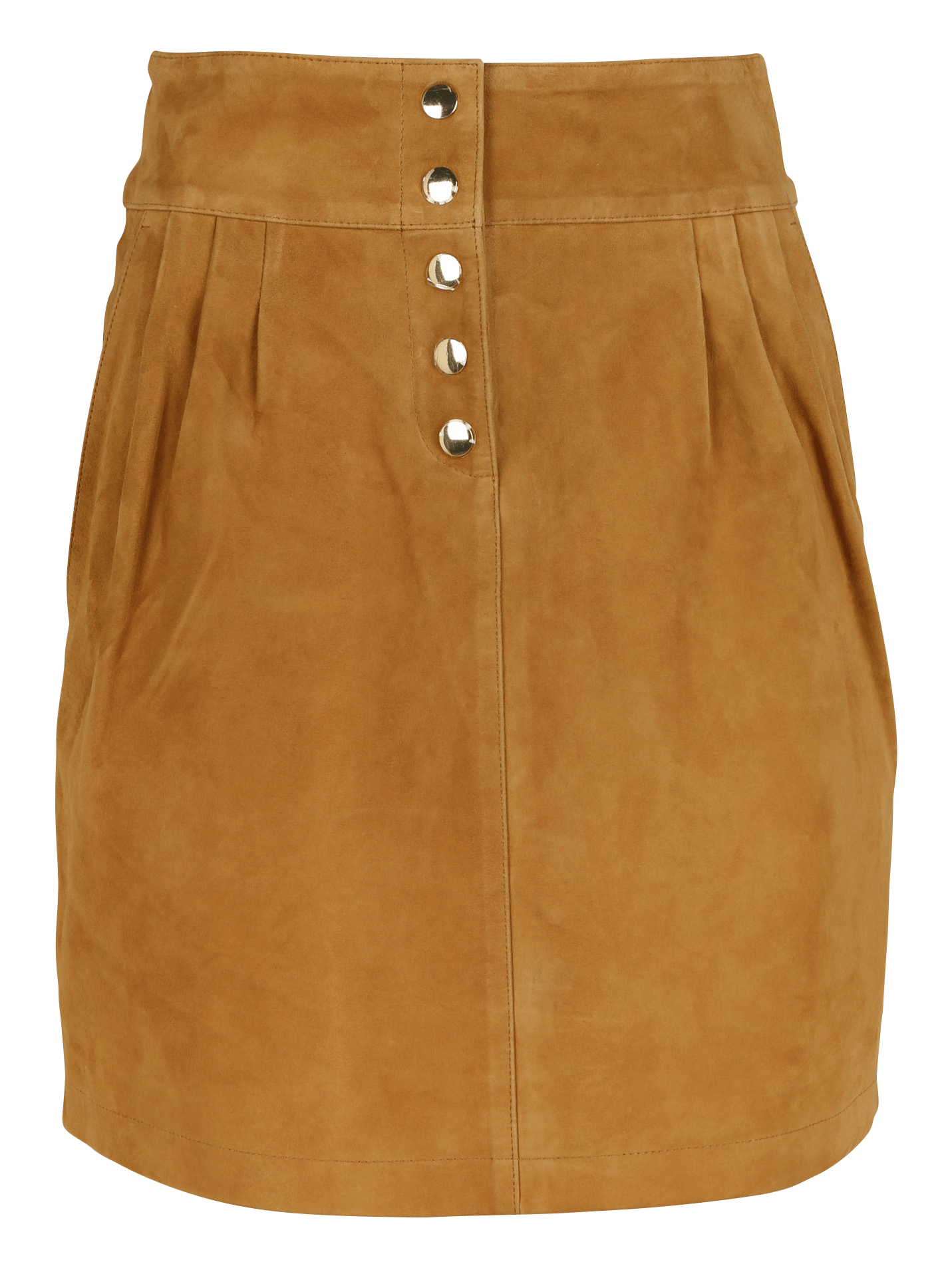 Gonna Corta In Pelle Scamosciata Miel Maison 123 - Donna | Place des  Tendances