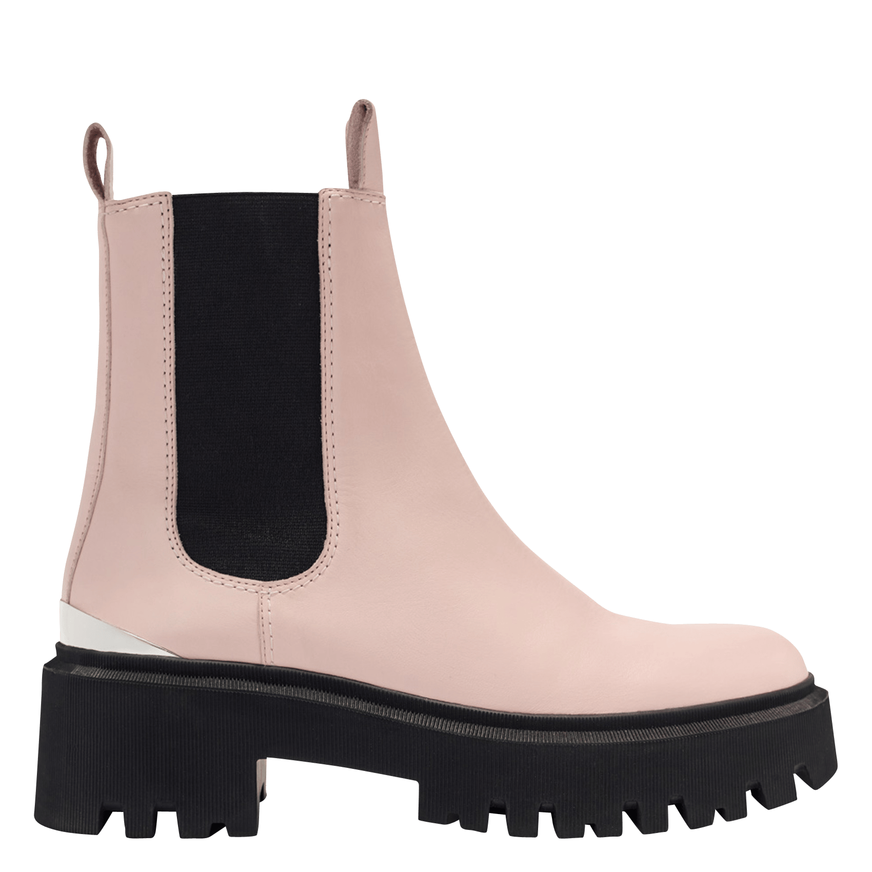 Stivaletti In Pelle Con Platform Rose Pale Maje - Donna | Place des  Tendances