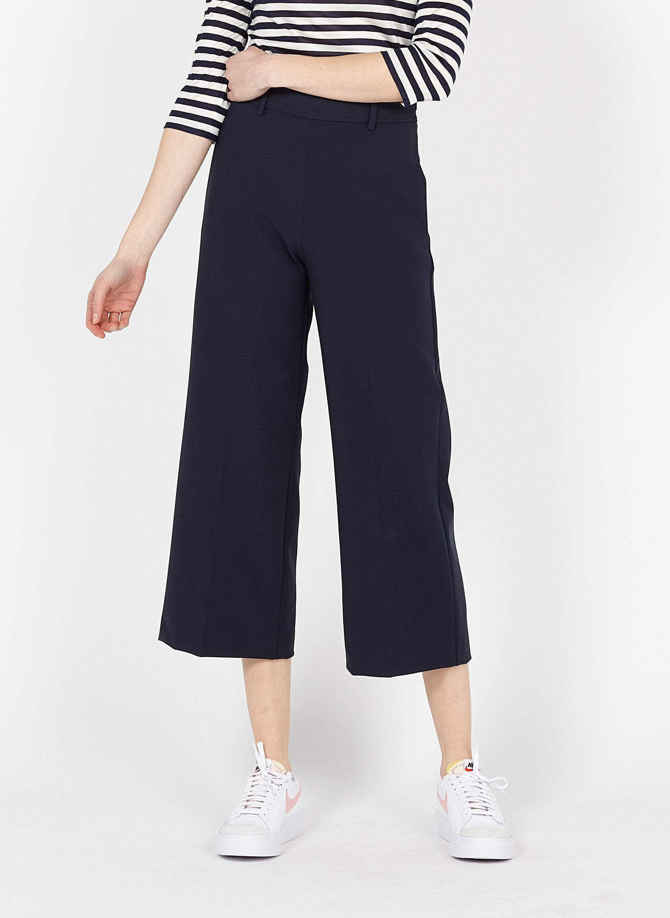 Pantaloni Dritti Midnight Blue Max\u0026co. - Donna | Place des Tendances