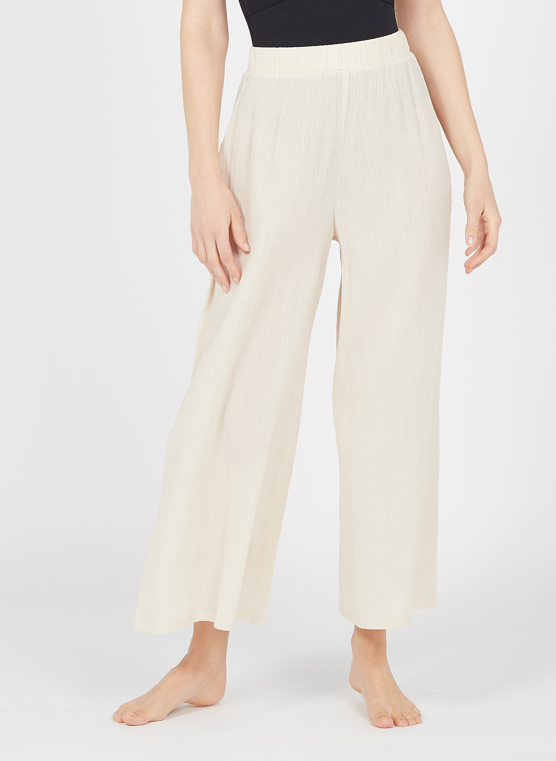Pantaloni Larghi 7/8 In Cotone Sable Max Mara Leisure - Donna | Place des  Tendances