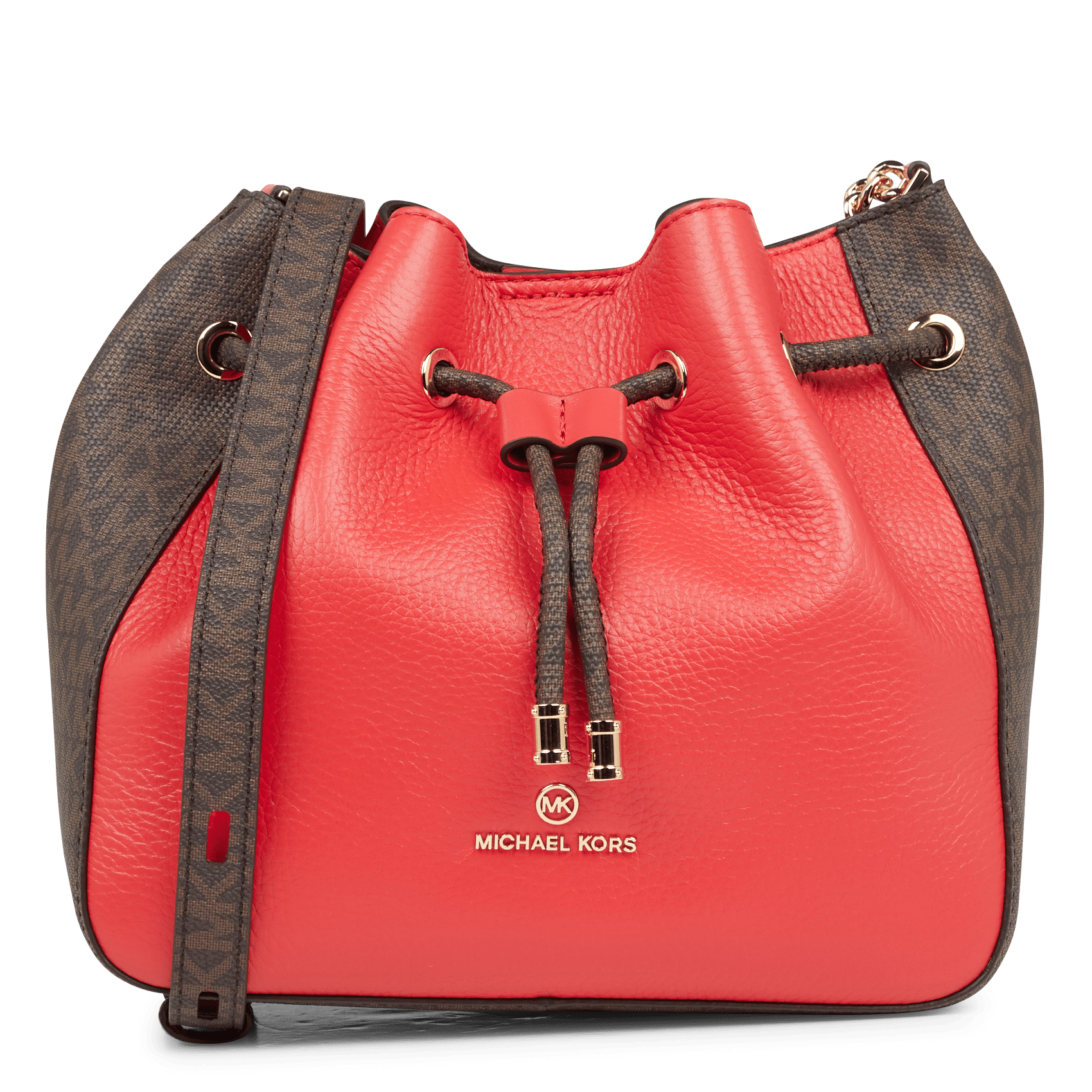 Borsa A Secchiello In Pelle Sangria Michael Kors - Donna | Place des  Tendances