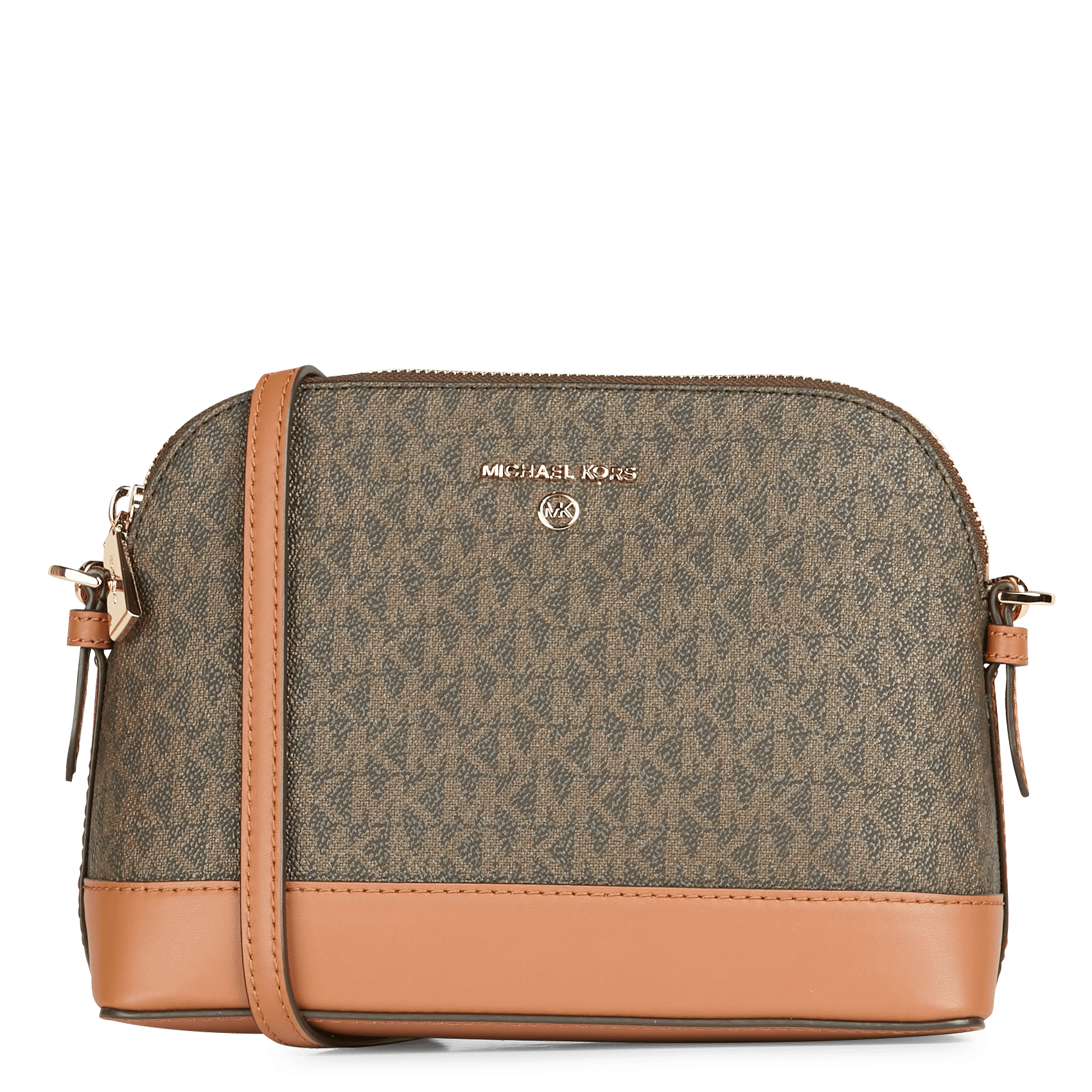 Donna Michael Kors Borsa a spalla Lillie grande con logo Vaniglia/Ghianda |  Borse a spalla – Andrea Agresti
