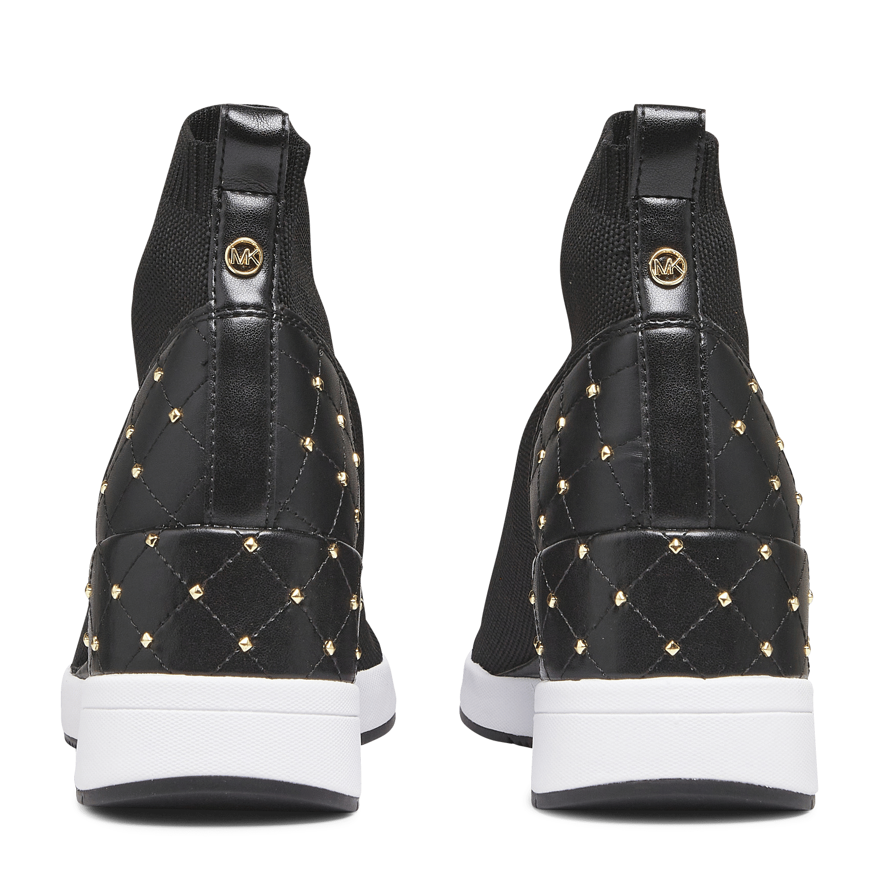 scarpe calzino borchie