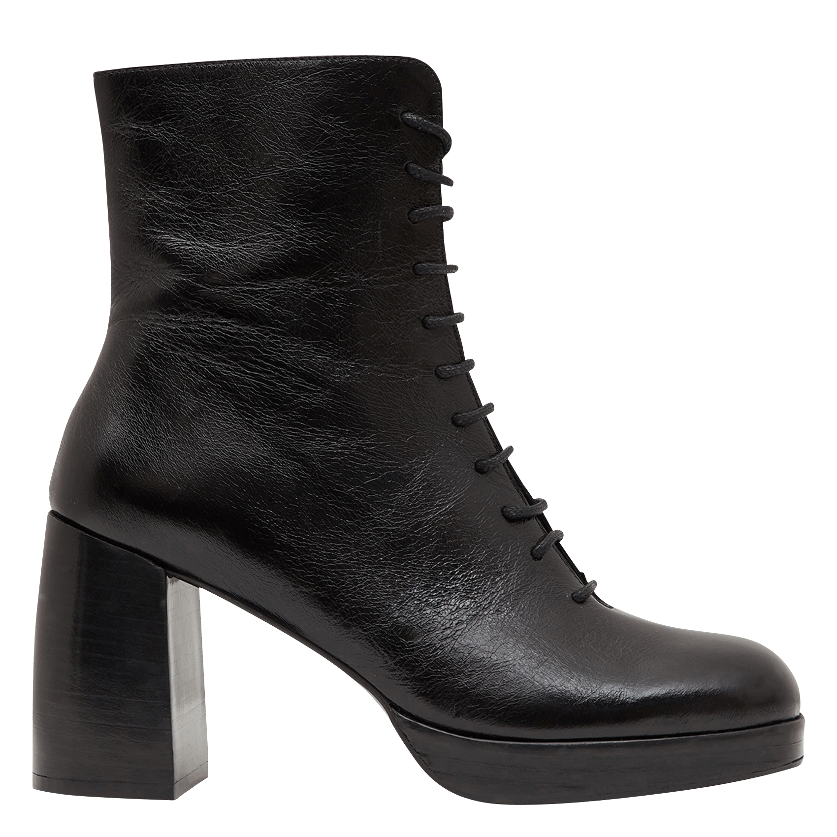 Stivaletti In Pelle Con Tacco Noir Minelli - Donna | Place des Tendances