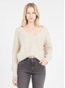 NAF NAF BEIGE CHINE Beige