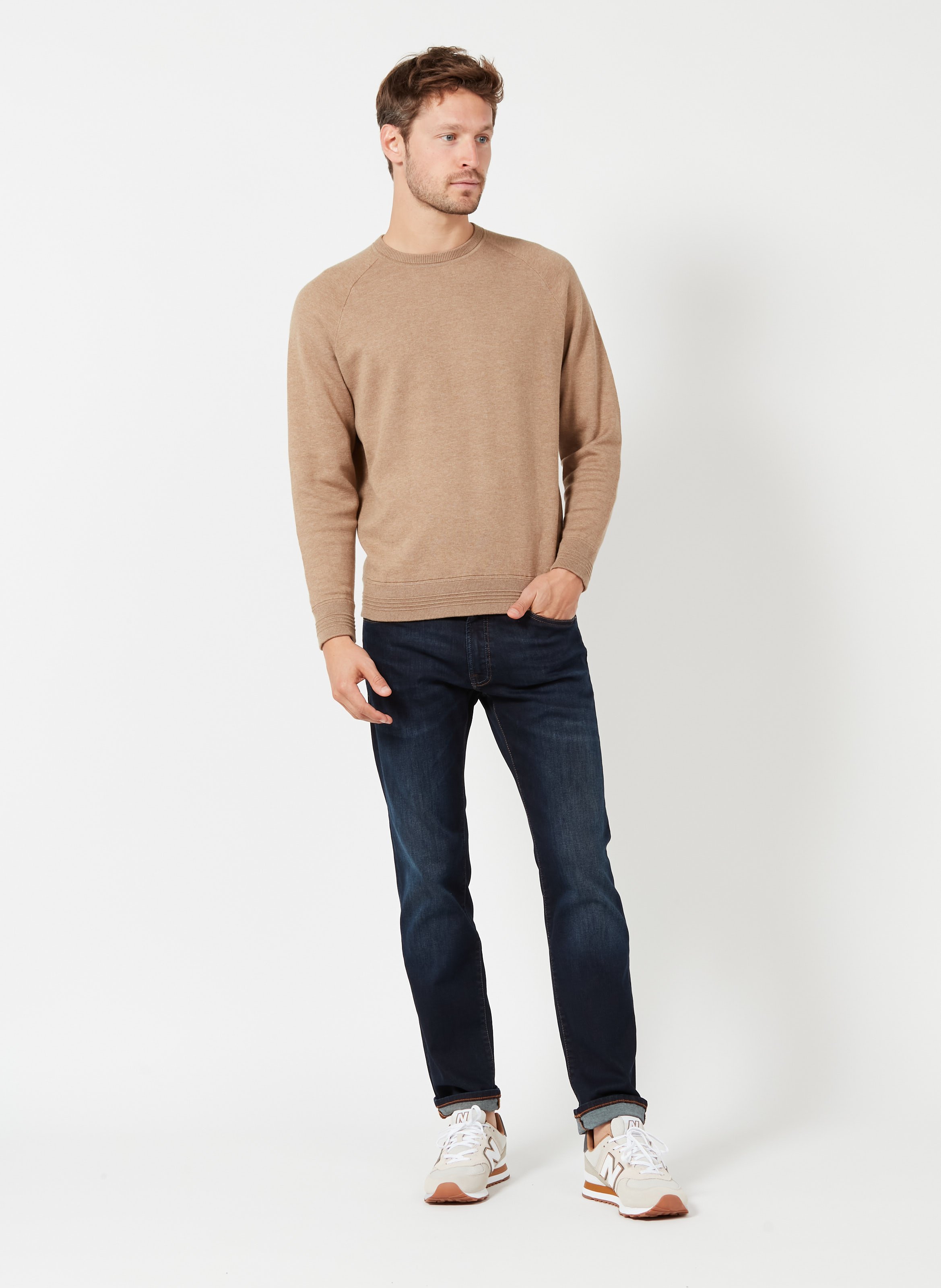 New Balance 574 Tan New Balance - Uomo | Place des Tendances