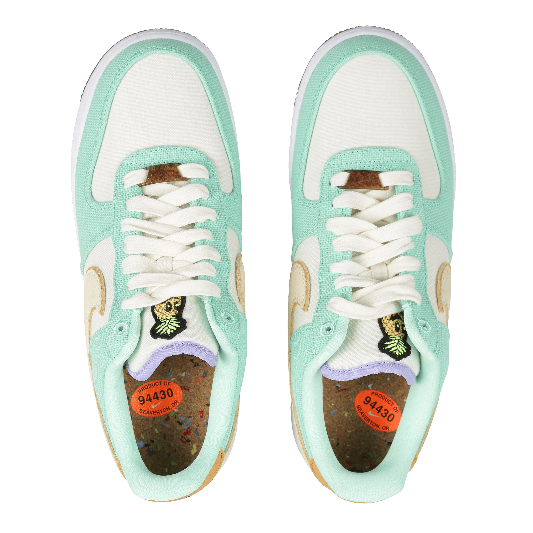 Nike Air Force 1 '07 Lx Green Glow/coconut Milk-metallic Gold Nike - Donna  | Place des Tendances