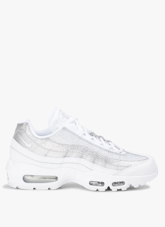 Nike Air Max 95 White/white-metallic Silver Nike - Donna | Place ... Nike Air Max 95 White/white-metallic Silver Nike - Donna | Place ...