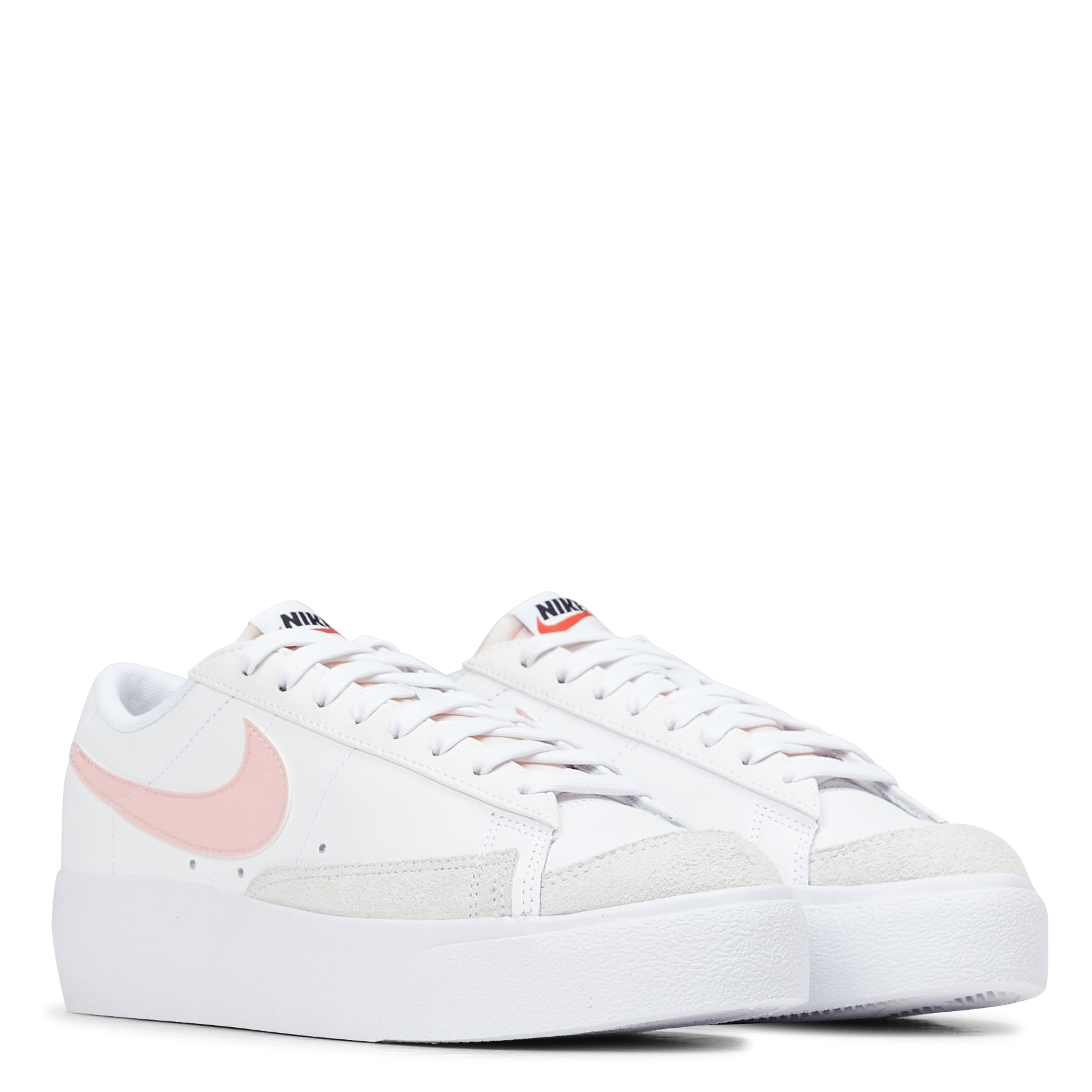 Nike Blazer Low Plateform White/pink Glaze-summit White-black Nike - Donna  | Place des Tendances