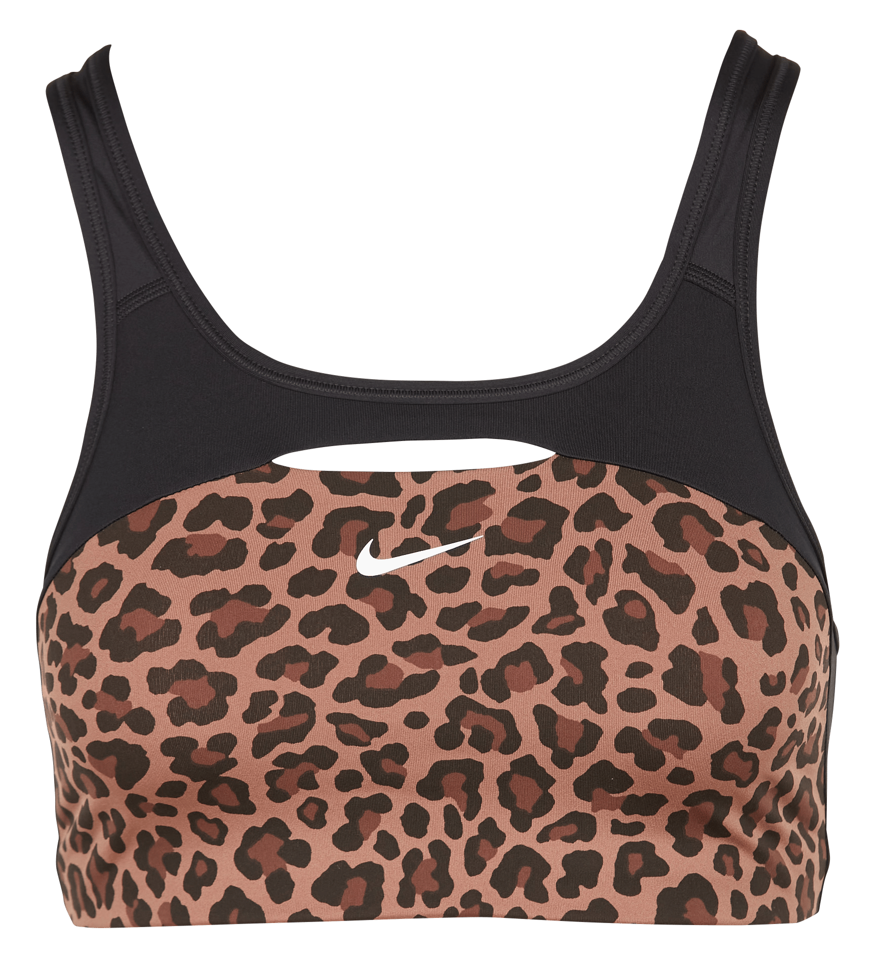 Reggiseno Sportivo Con Stampa Leopardata Archaeo Brown/black/white Nike -  Donna | Place des Tendances