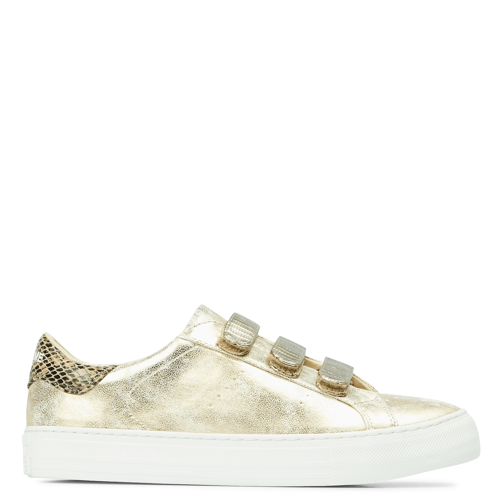 Baskets No Name dore fille - ARCADE STRAPS FOREVER/PONY TIGER -  SAND/NATURAL - 71877