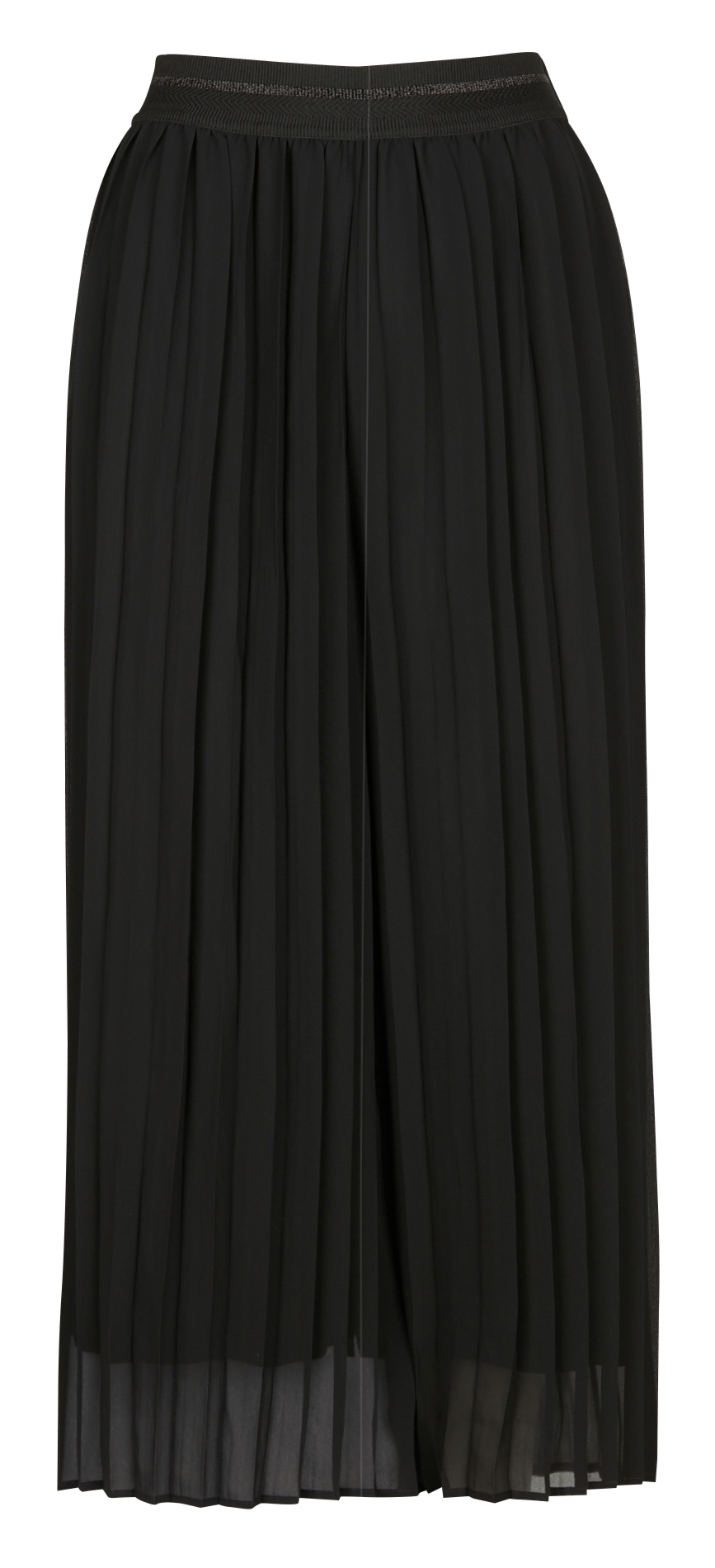 Gonna-pantalone Plissettata Noir One Step - Donna | Place des Tendances