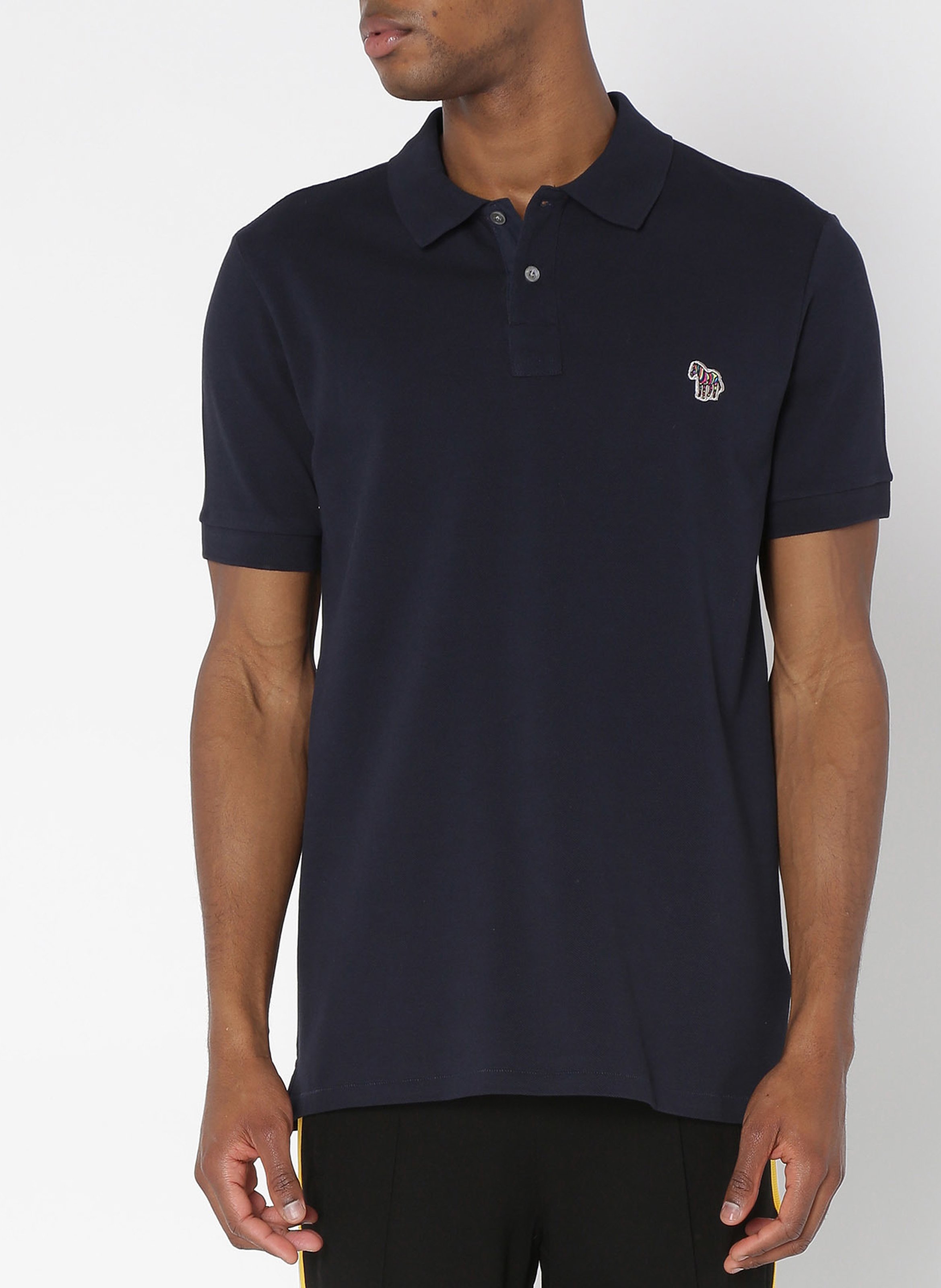 Polo Regular Fit In Cotone Biologico Very Dark Navy Paul Smith - Uomo |  Place des Tendances
