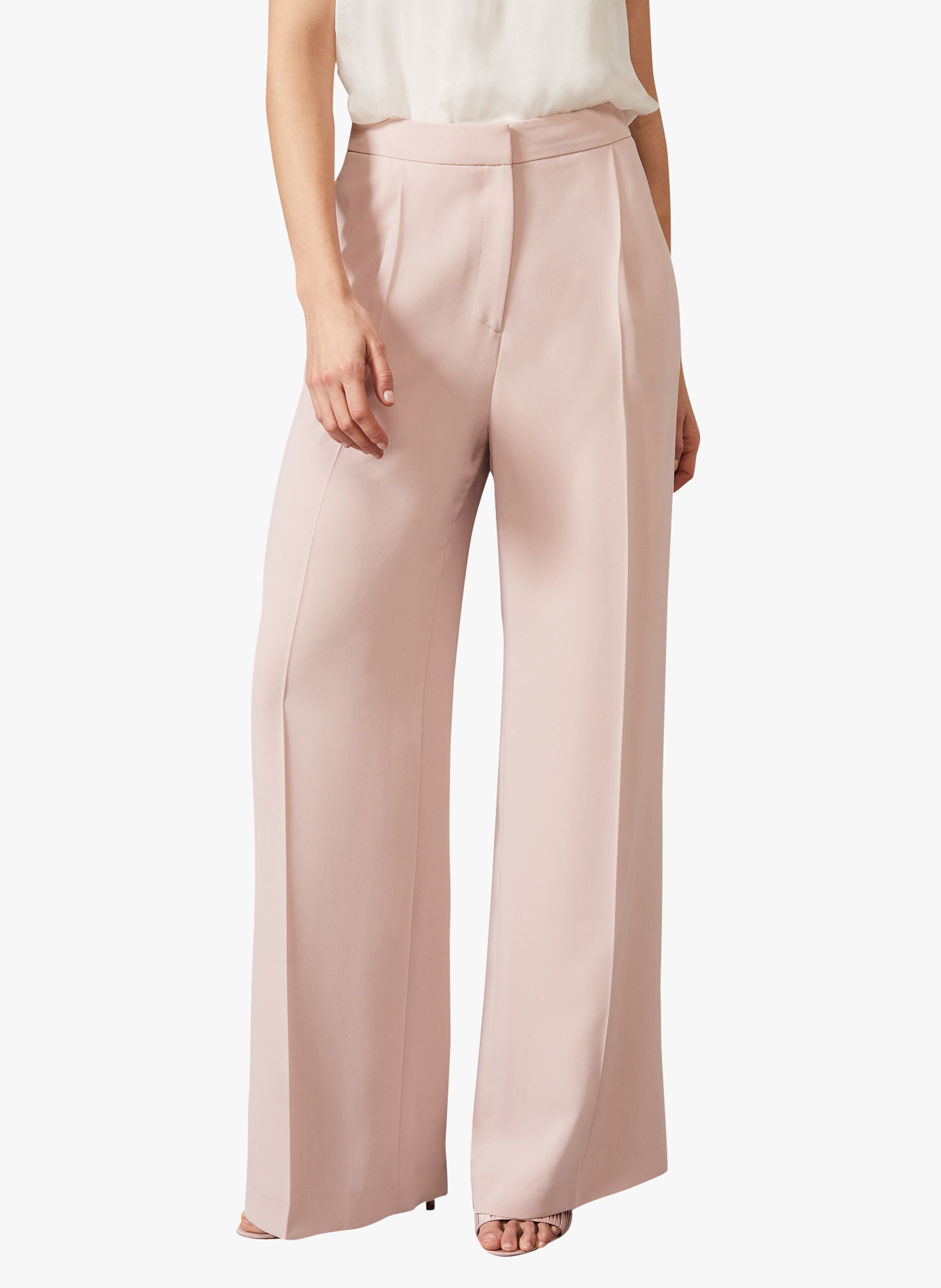 Pantaloni Dritti E Fluidi Pink Phase Eight - Donna | Place des Tendances