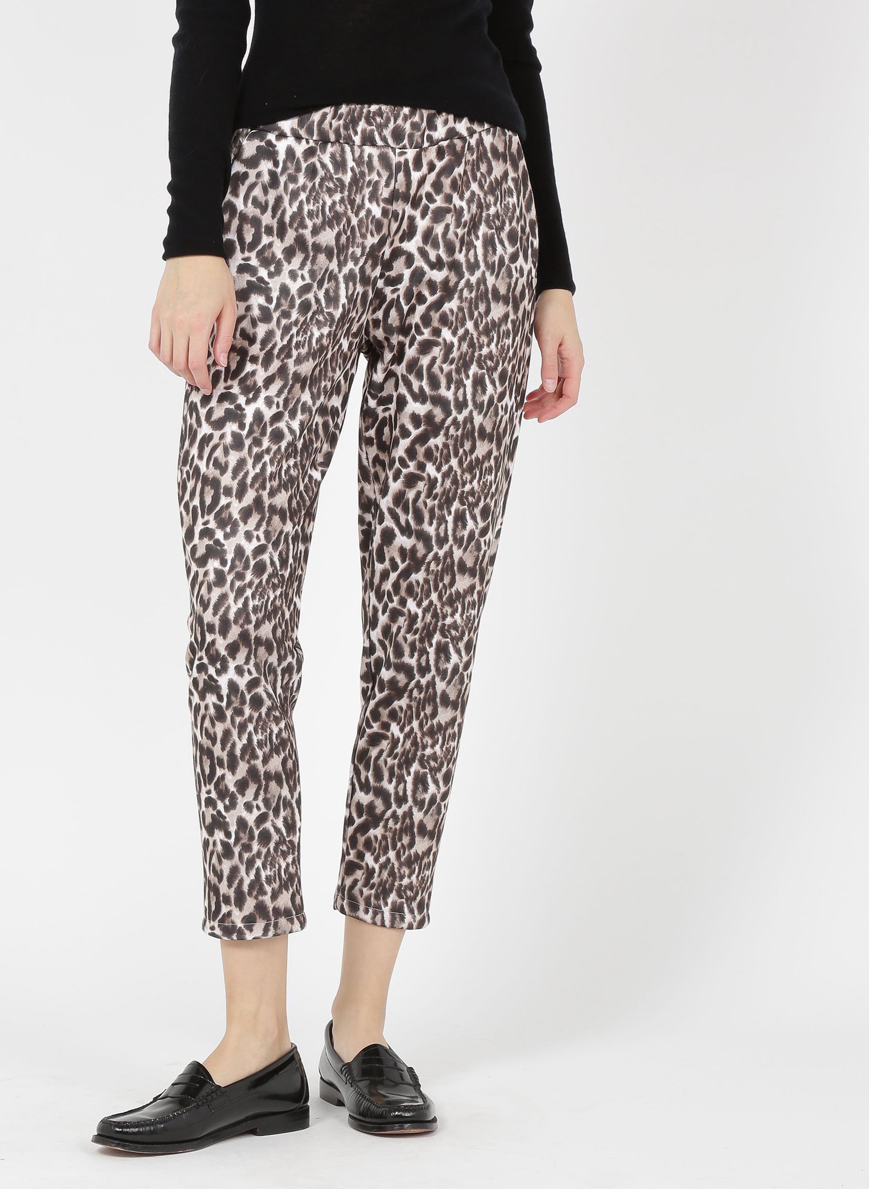 Pantaloni Dritti Stampati Maculato Please - Donna | Place des Tendances