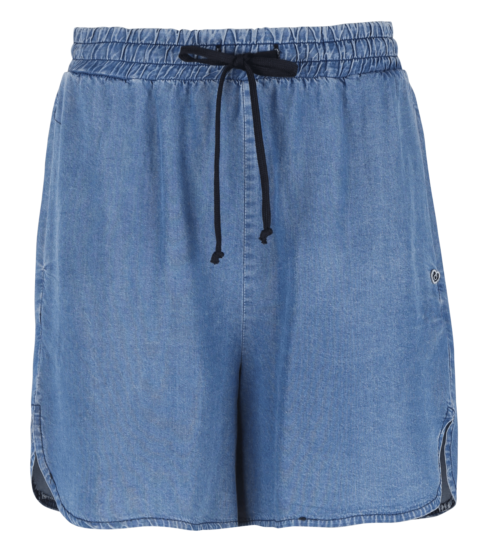 Shorts In Lyocell Blu Denim Please - Donna | Place des Tendances