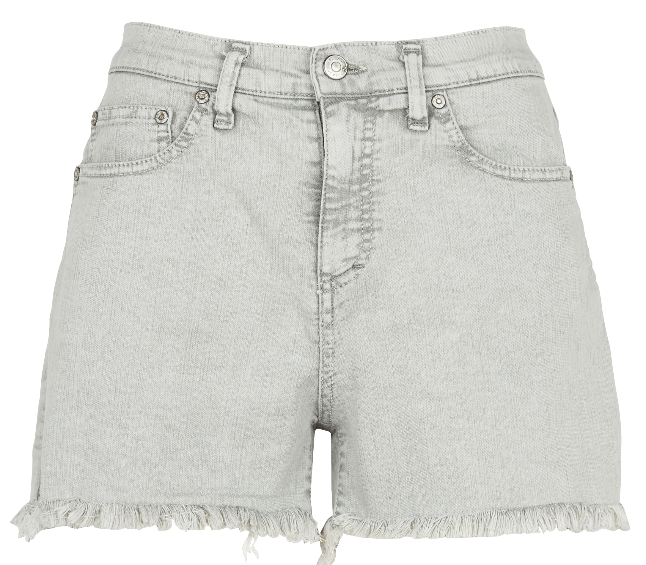 Shorts Sfilacciati In Jeans Delavé Nuovo Kaki 22 Please - Donna | Place des  Tendances
