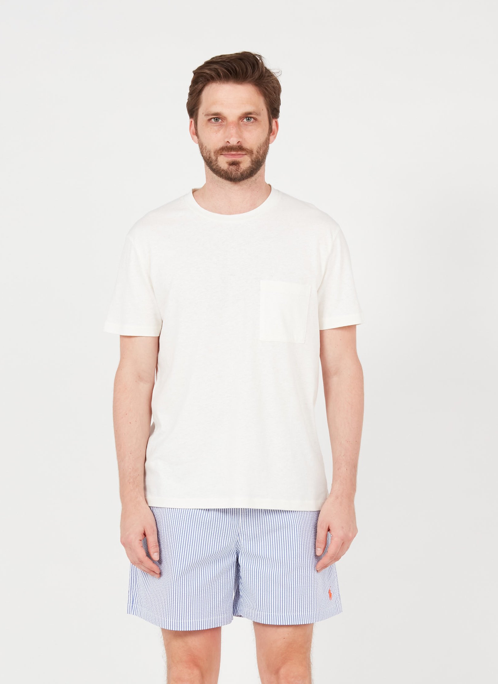 Boxer Mare A Righe Cruise Royal Seersucker Polo Ralph Lauren - Uomo | Place  des Tendances