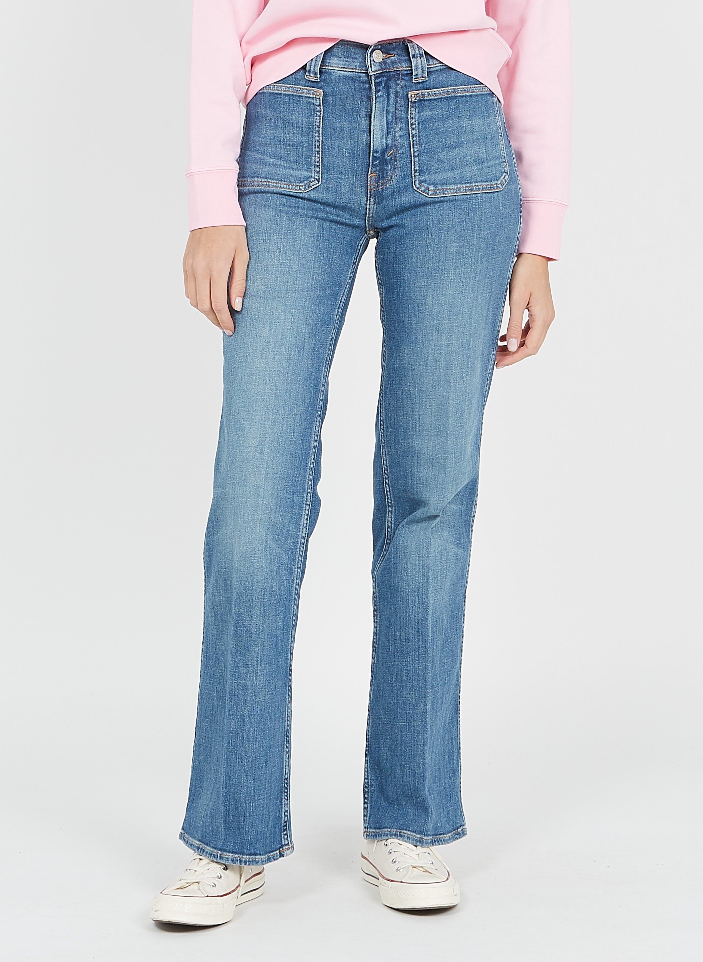 Jeans Dritti Blue Polo Ralph Lauren - Donna | Place des Tendances