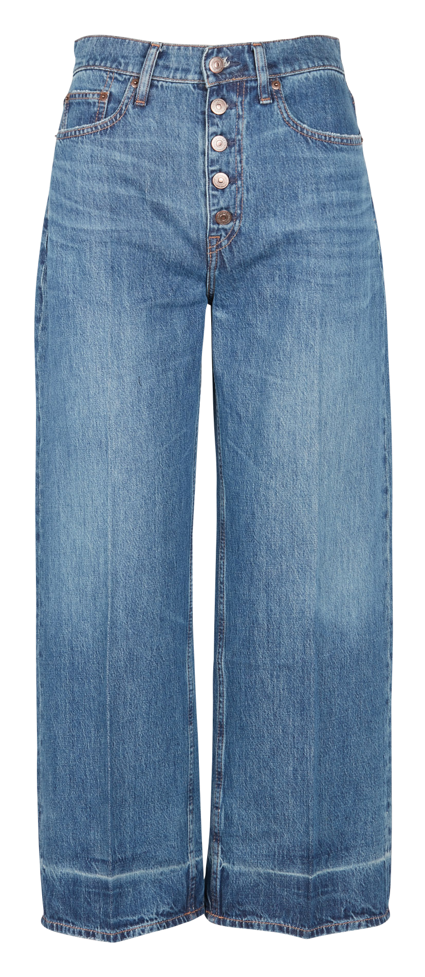 Donna Abbigliamento da Jeans da Jeans flared a vita altaPolo Ralph Lauren in Denim di colore Blu 