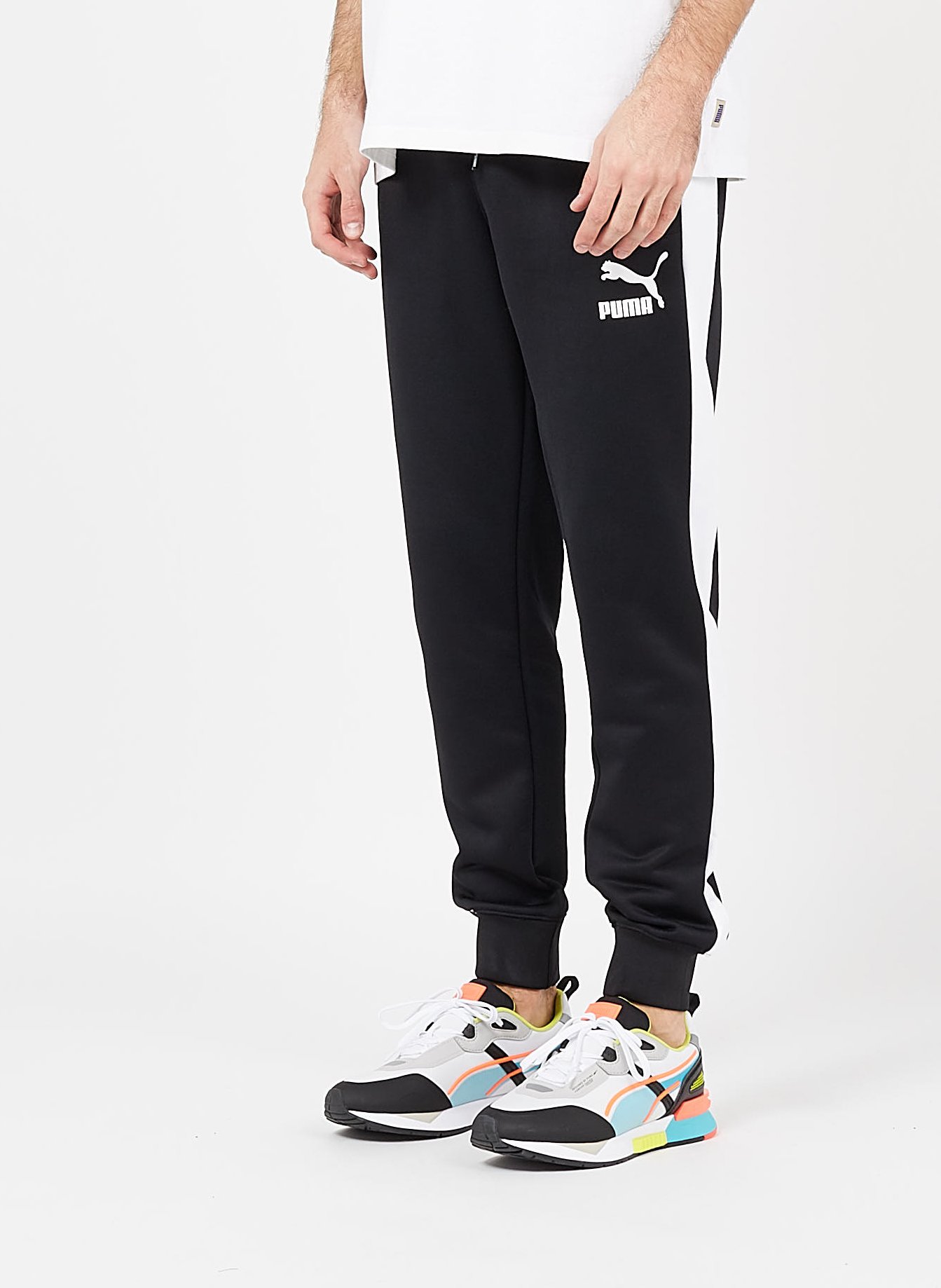 cotton puma joggers mens
