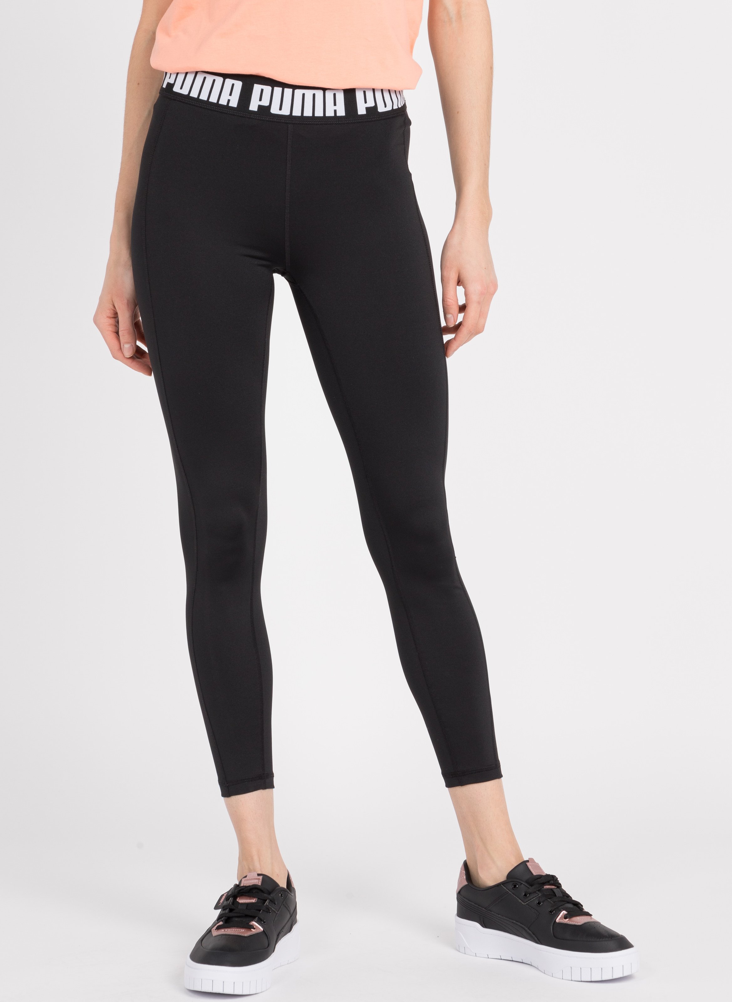 Leggings Sportivi A Vita Alta Rinforzata Puma Black Puma - Donna | Place  des Tendances