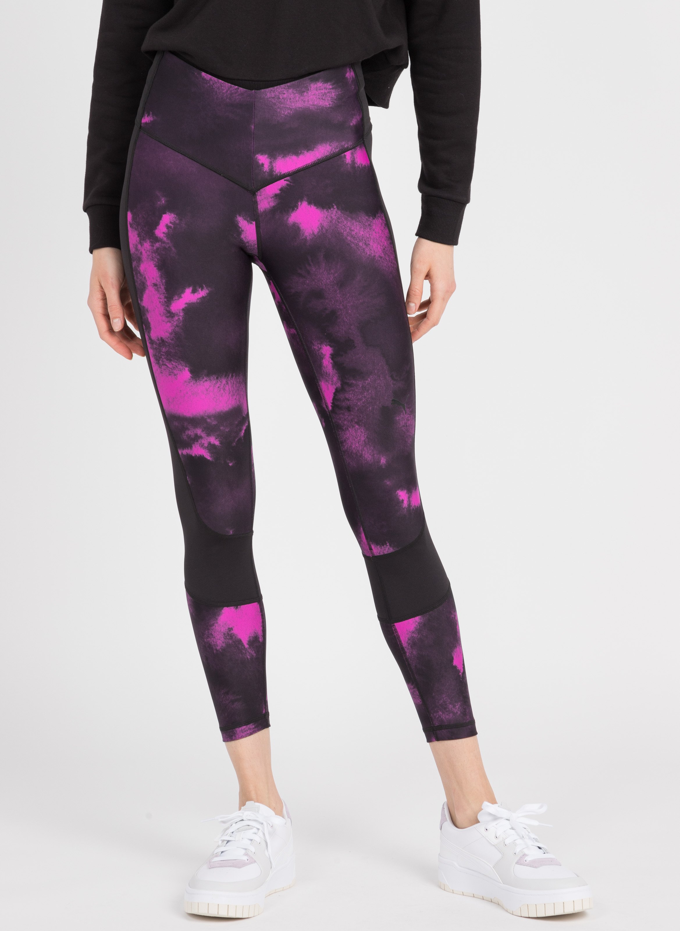 Leggings Sportivi Stampati Deep Orchid Puma - Donna | Place des Tendances