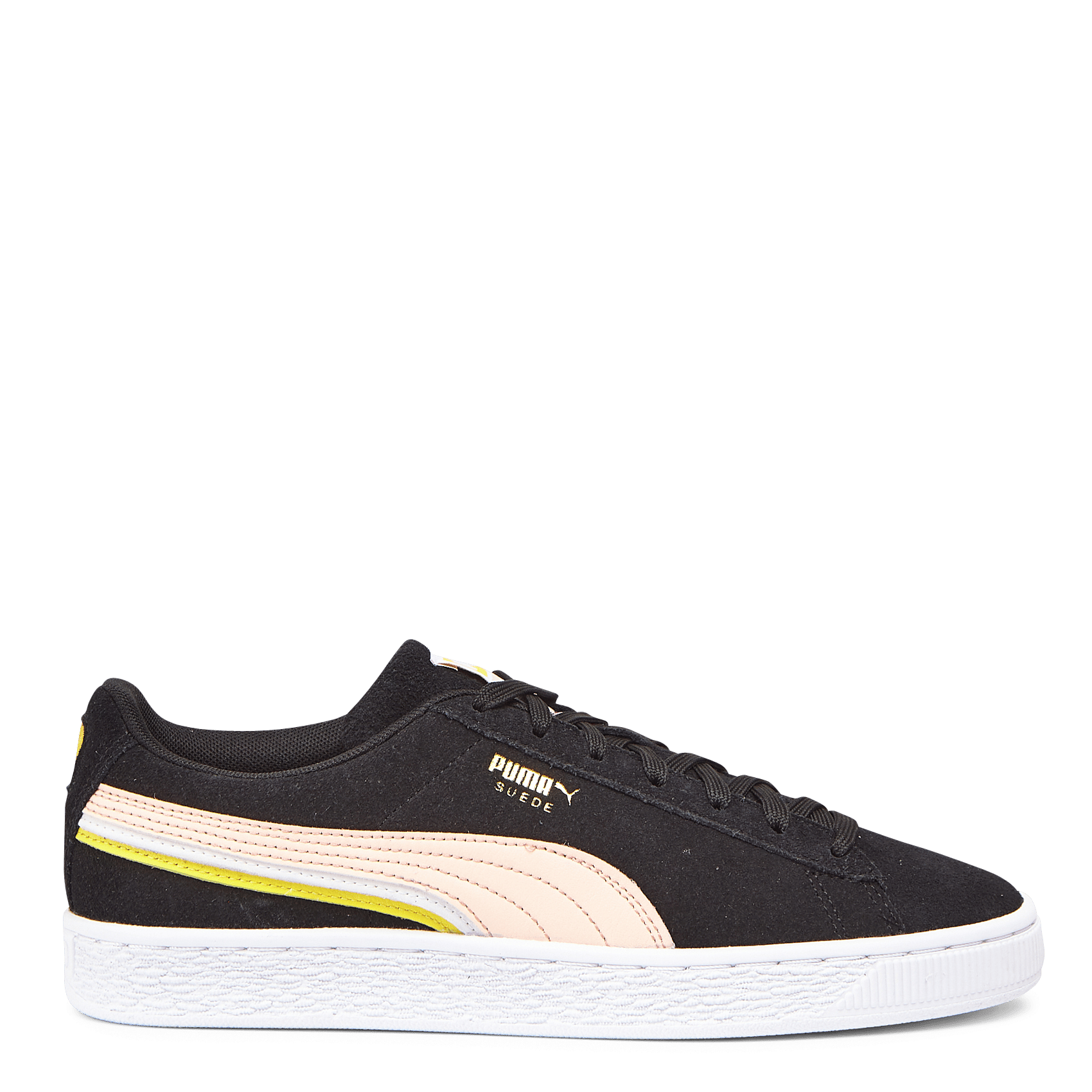 puma suede nere donna
