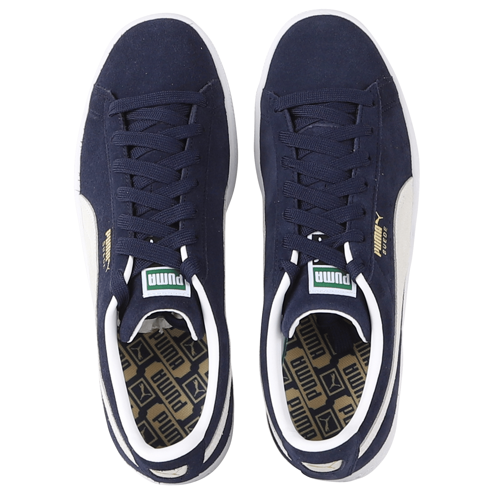 puma suede blu