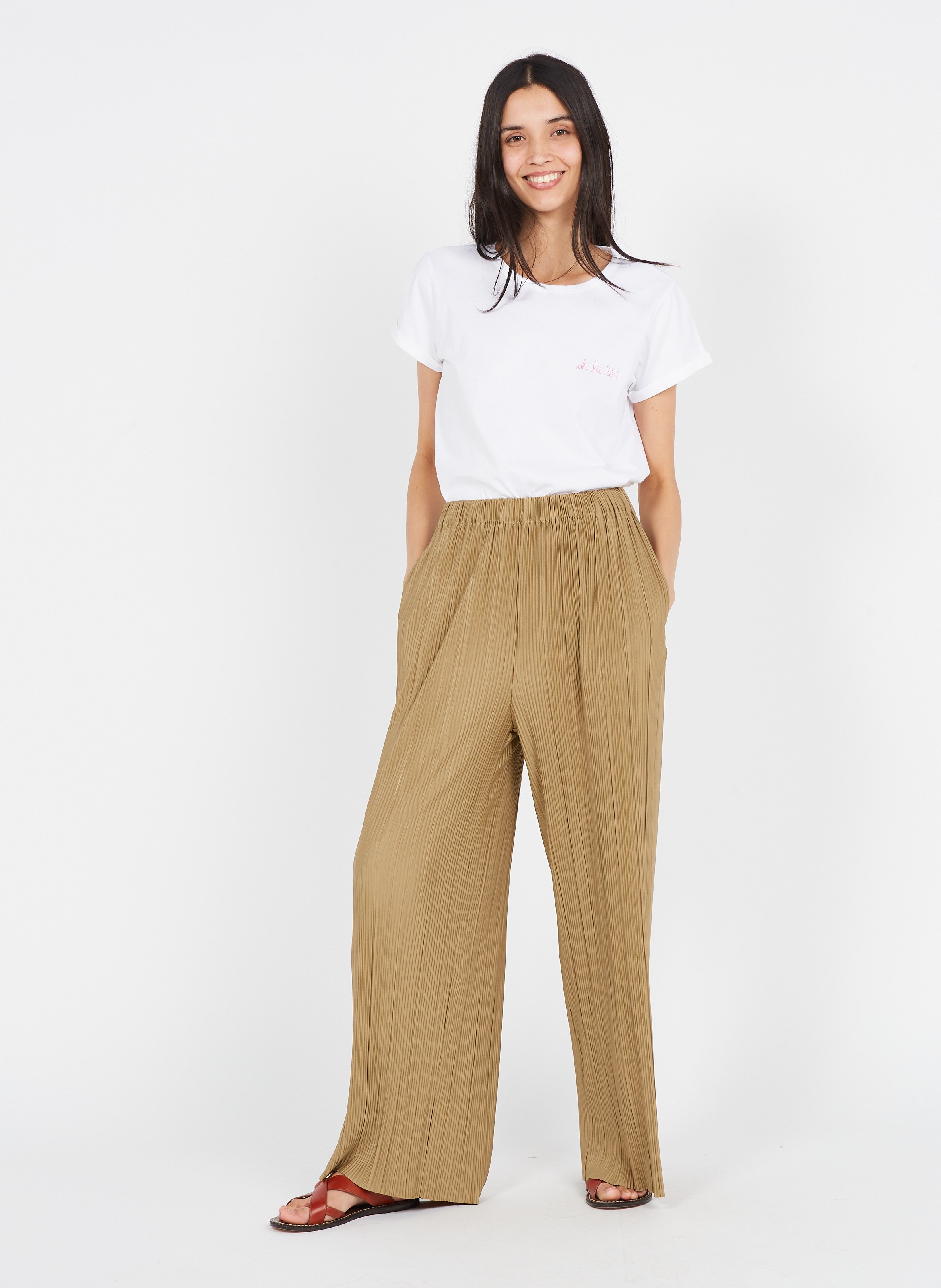 Pantaloni Larghi Plissettati Elmwood Samsoe Samsoe - Donna | Place des  Tendances