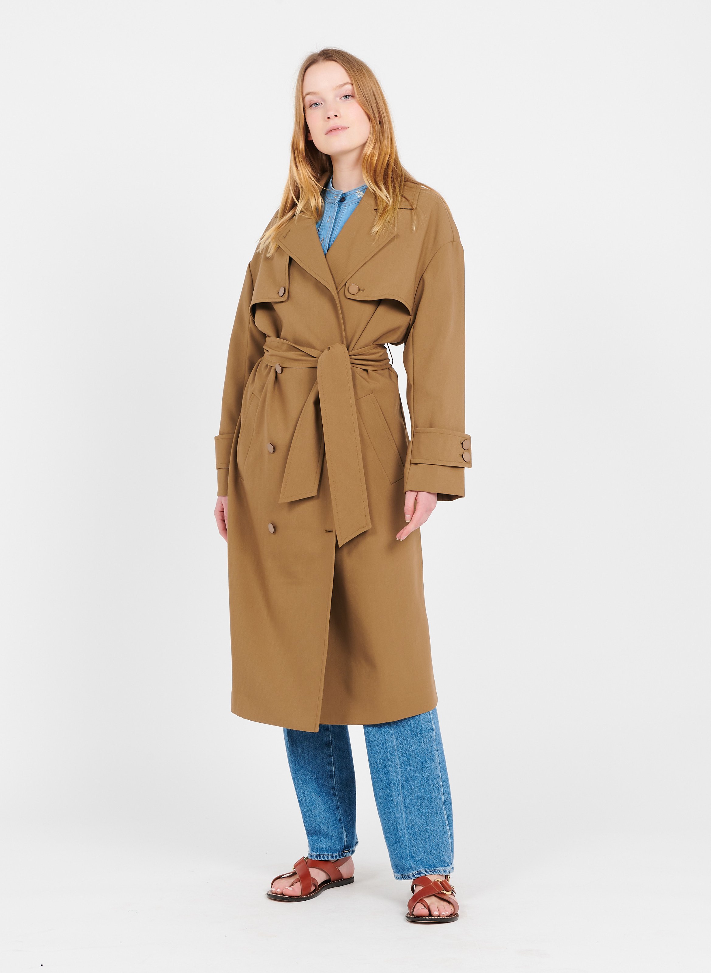 Trench Collo Classico Kangaroo Second 