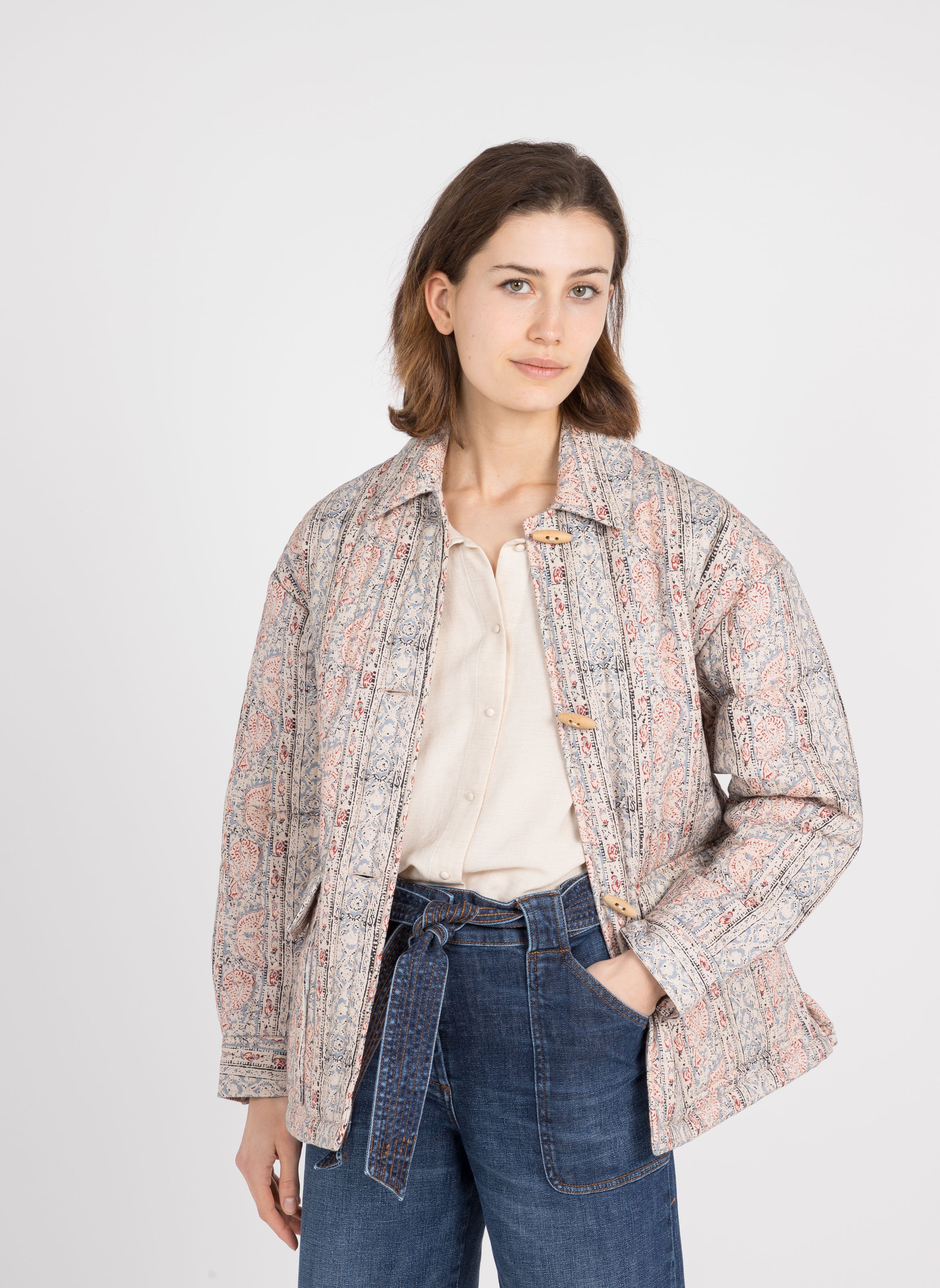 Giacca Oversize Trapuntata Con Motivo Roselea Sessun - Donna | Place des  Tendances
